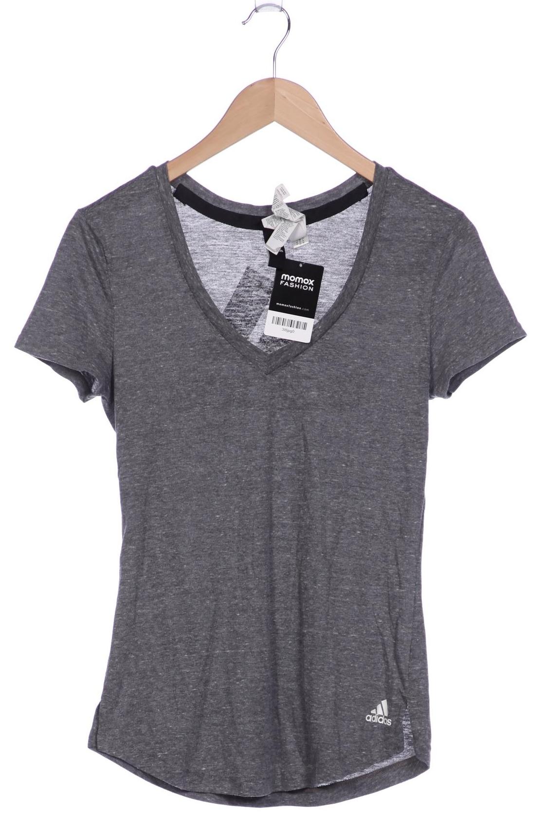 

adidas Damen T-Shirt, grau, Gr. 34