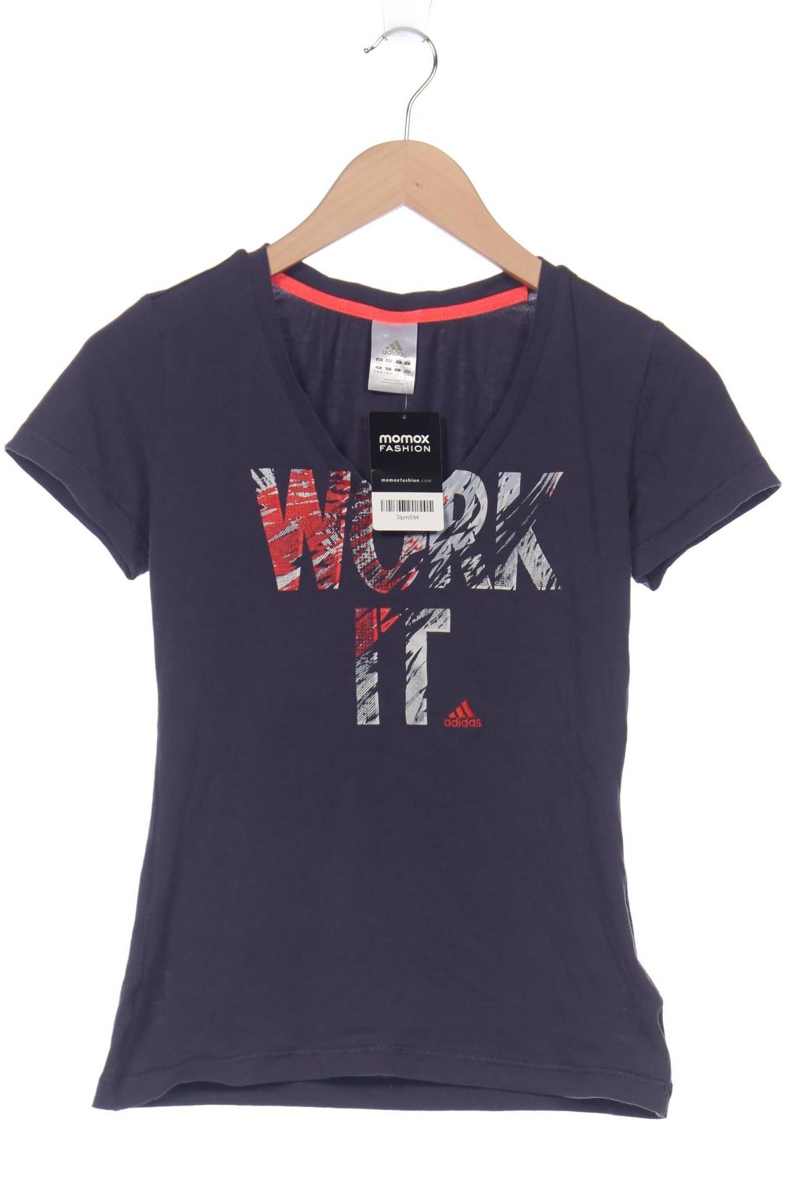 

adidas Damen T-Shirt, marineblau, Gr. 36