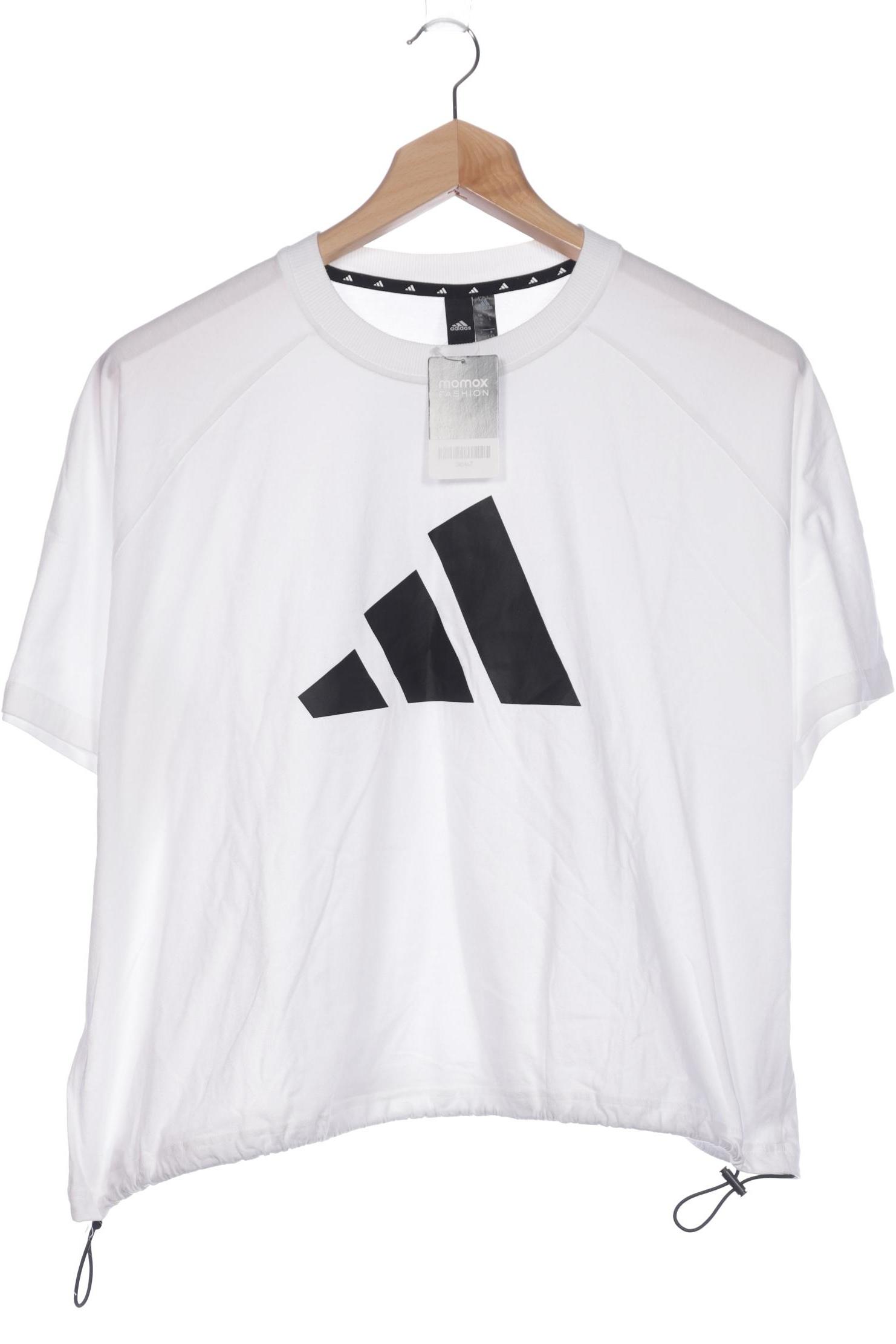 

adidas Damen T-Shirt, weiß, Gr. 42