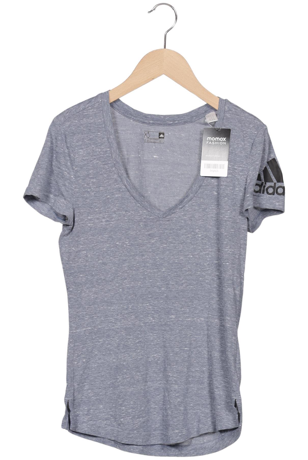 

adidas Damen T-Shirt, blau, Gr. 34