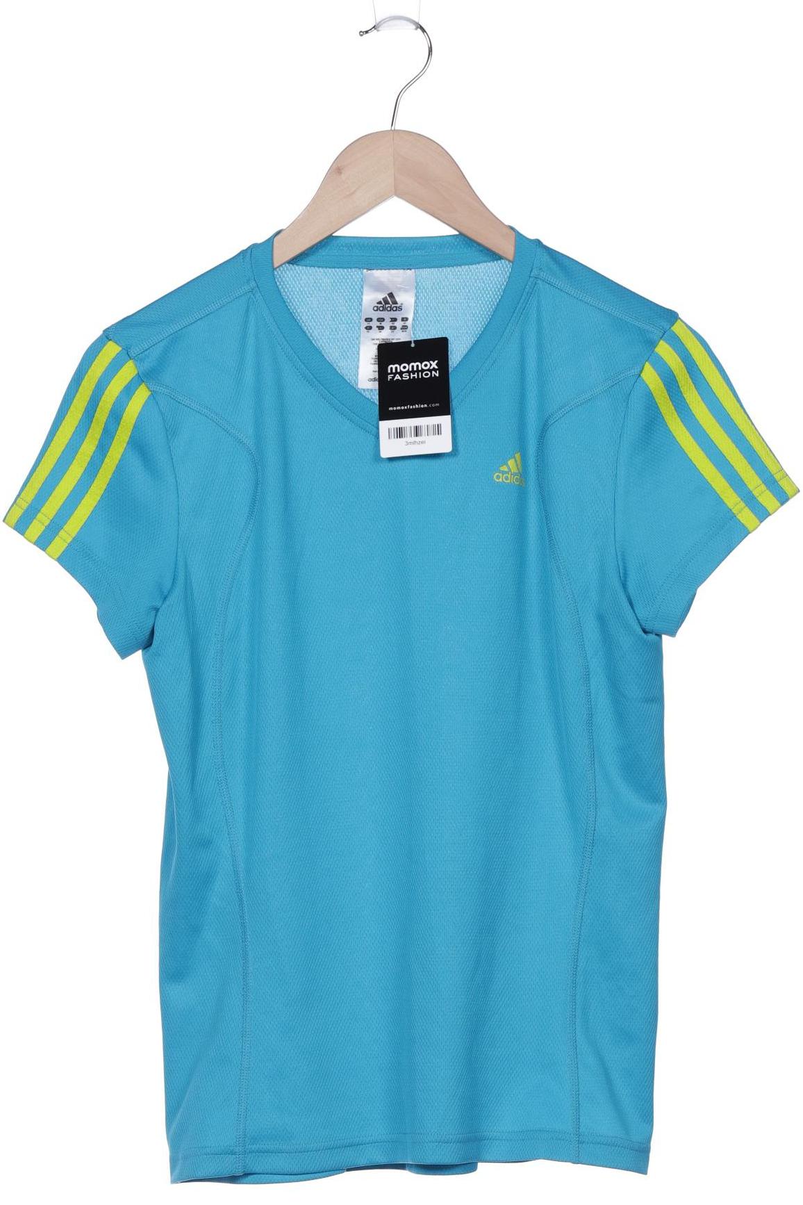 

adidas Damen T-Shirt, blau, Gr. 40