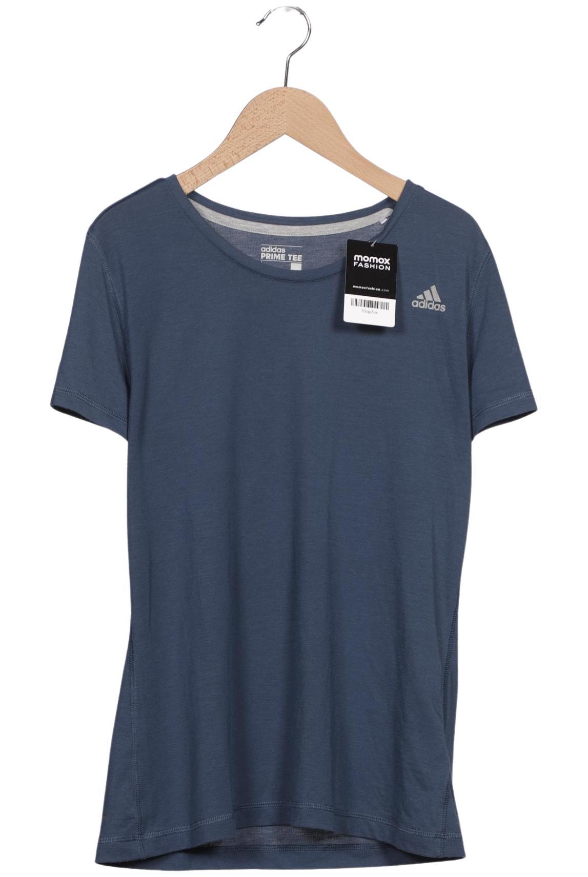 

adidas Damen T-Shirt, blau, Gr. 42