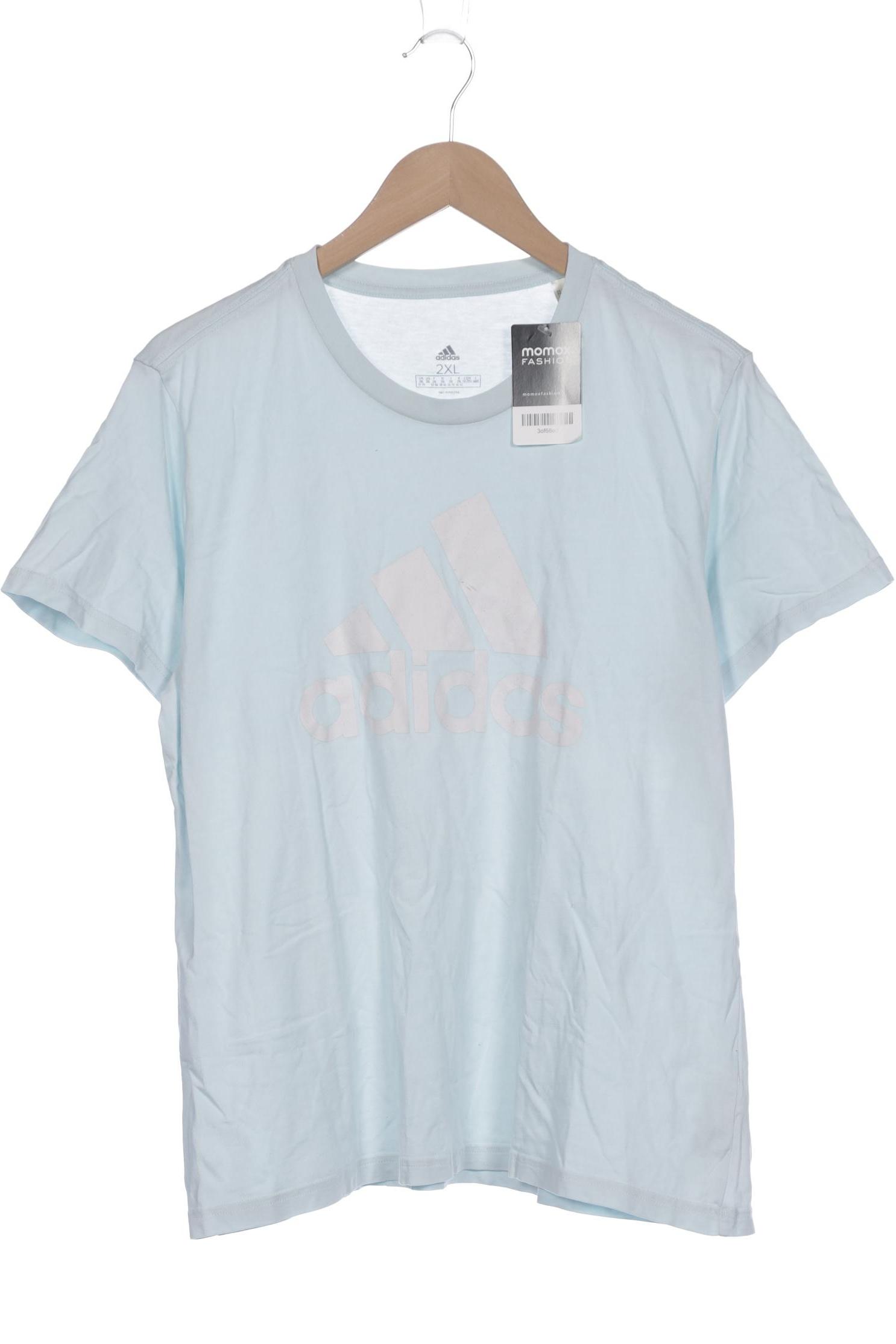 

adidas Damen T-Shirt, hellblau, Gr. 46