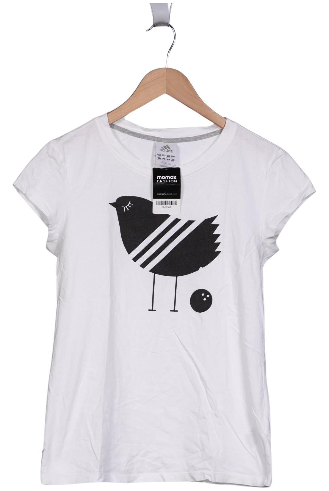 

adidas Damen T-Shirt, weiß, Gr. 38
