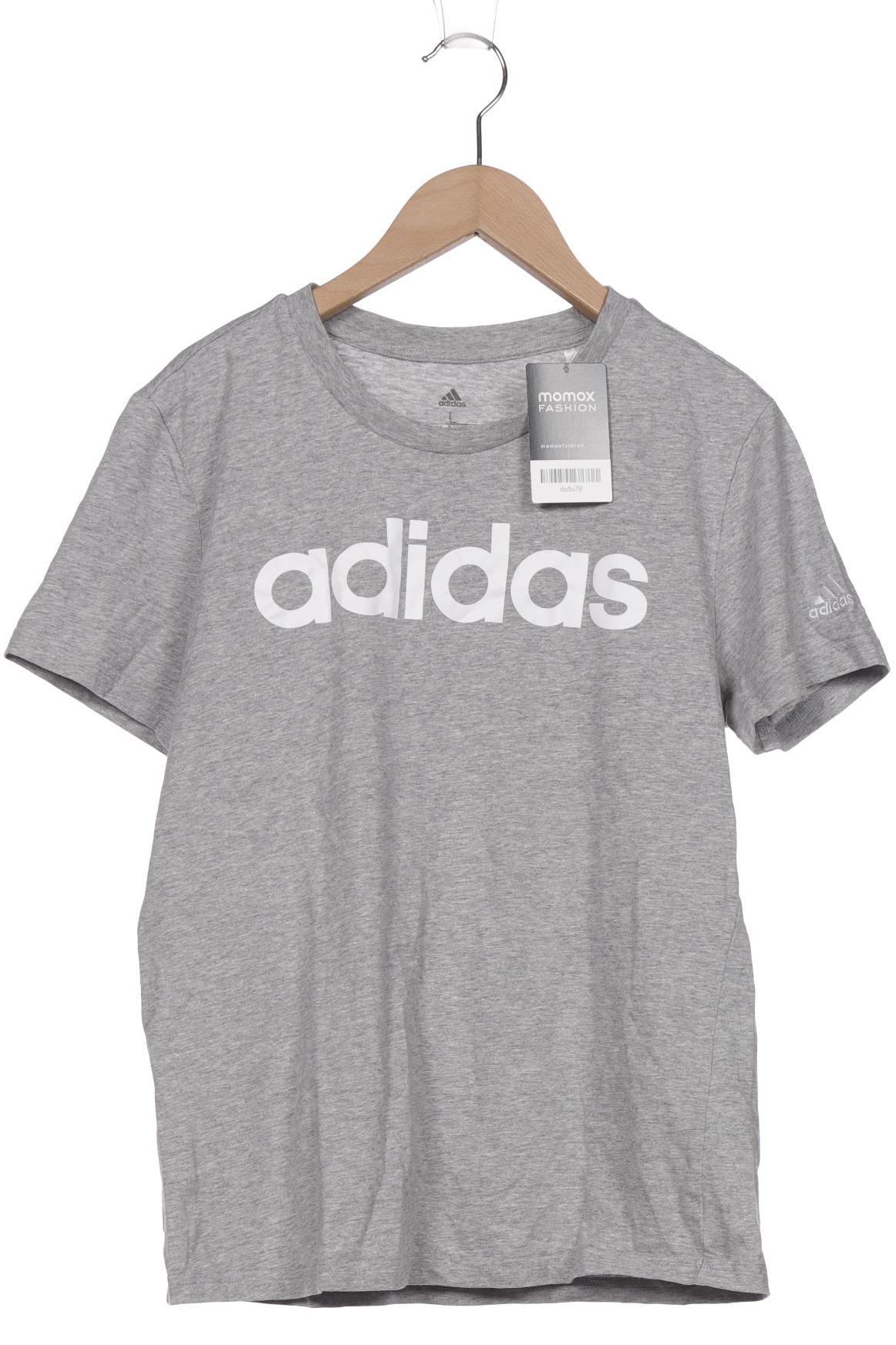 

adidas Damen T-Shirt, grau, Gr. 42