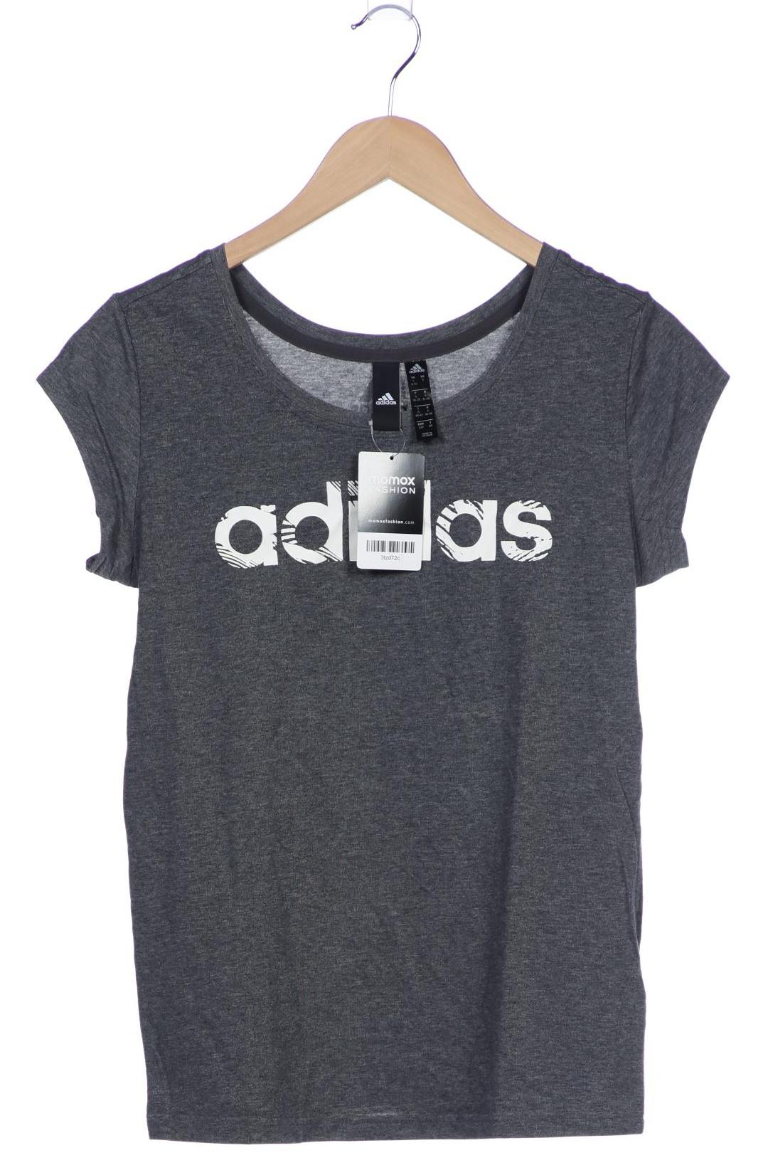 

adidas Damen T-Shirt, grau, Gr. 36