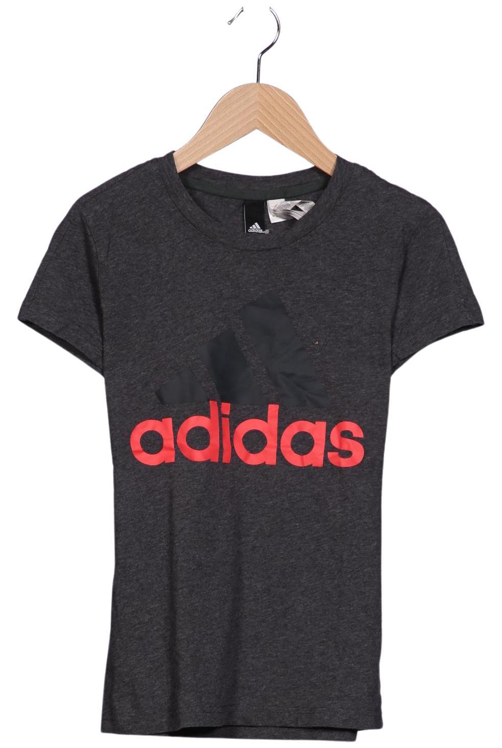 

adidas Damen T-Shirt, grau, Gr. 36