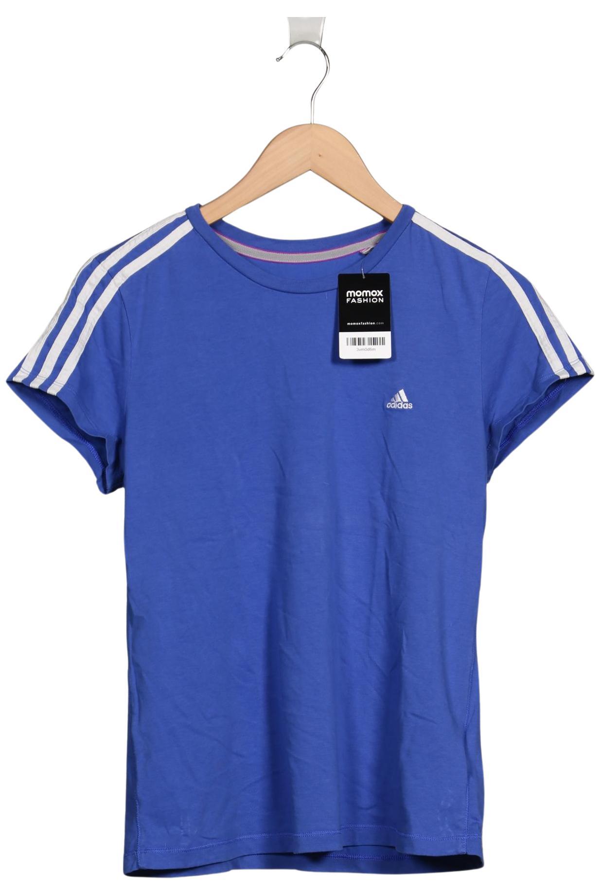 

adidas Damen T-Shirt, blau, Gr. 42