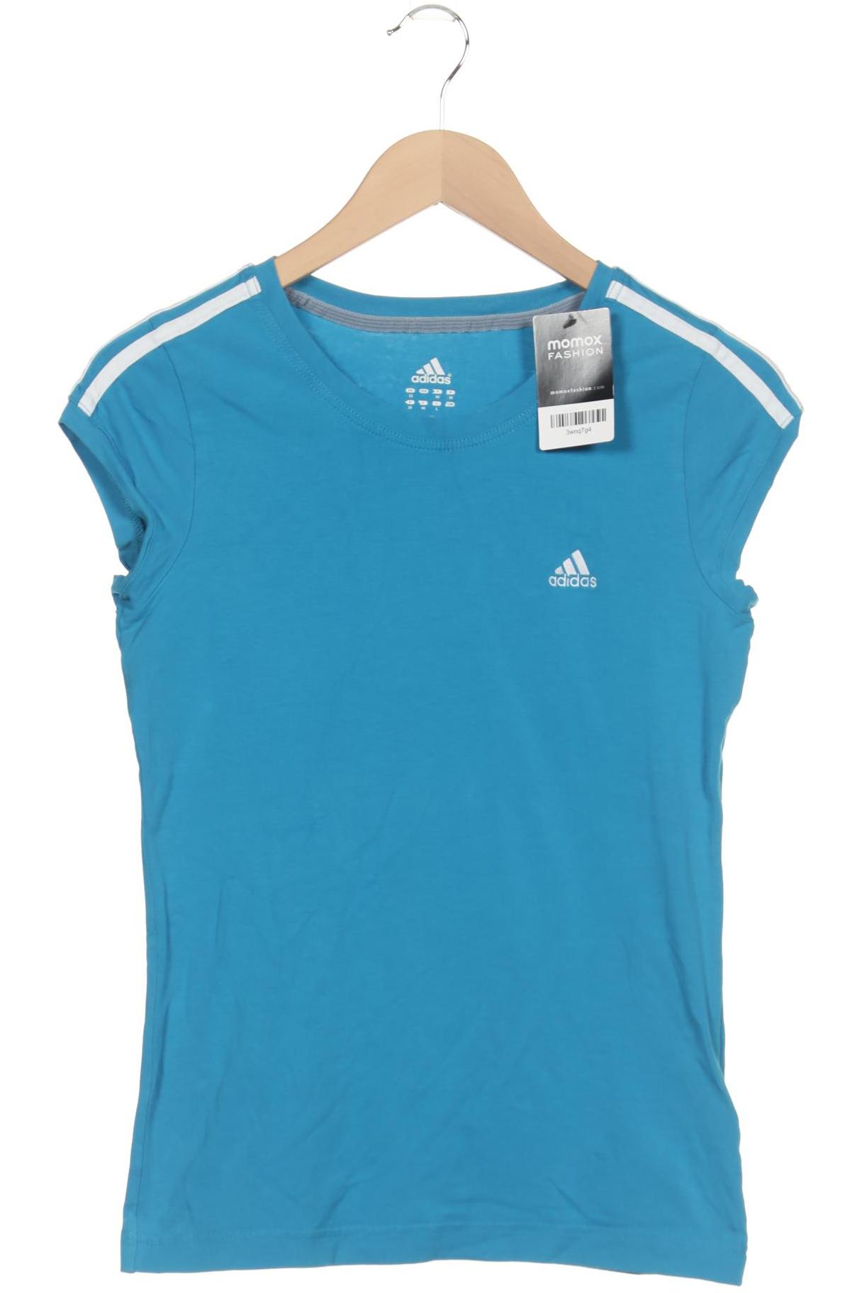

adidas Damen T-Shirt, blau, Gr. 38