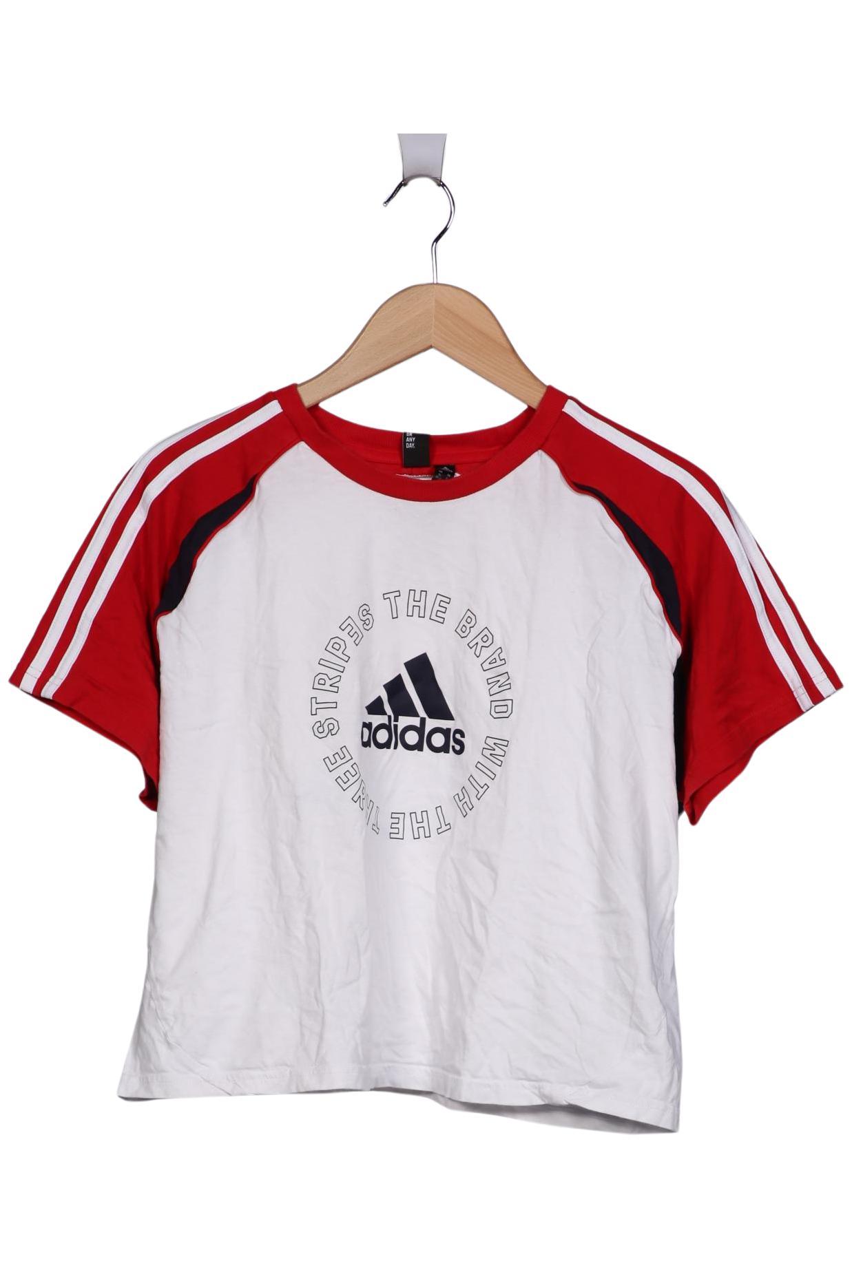 

adidas Damen T-Shirt, weiß, Gr. 44
