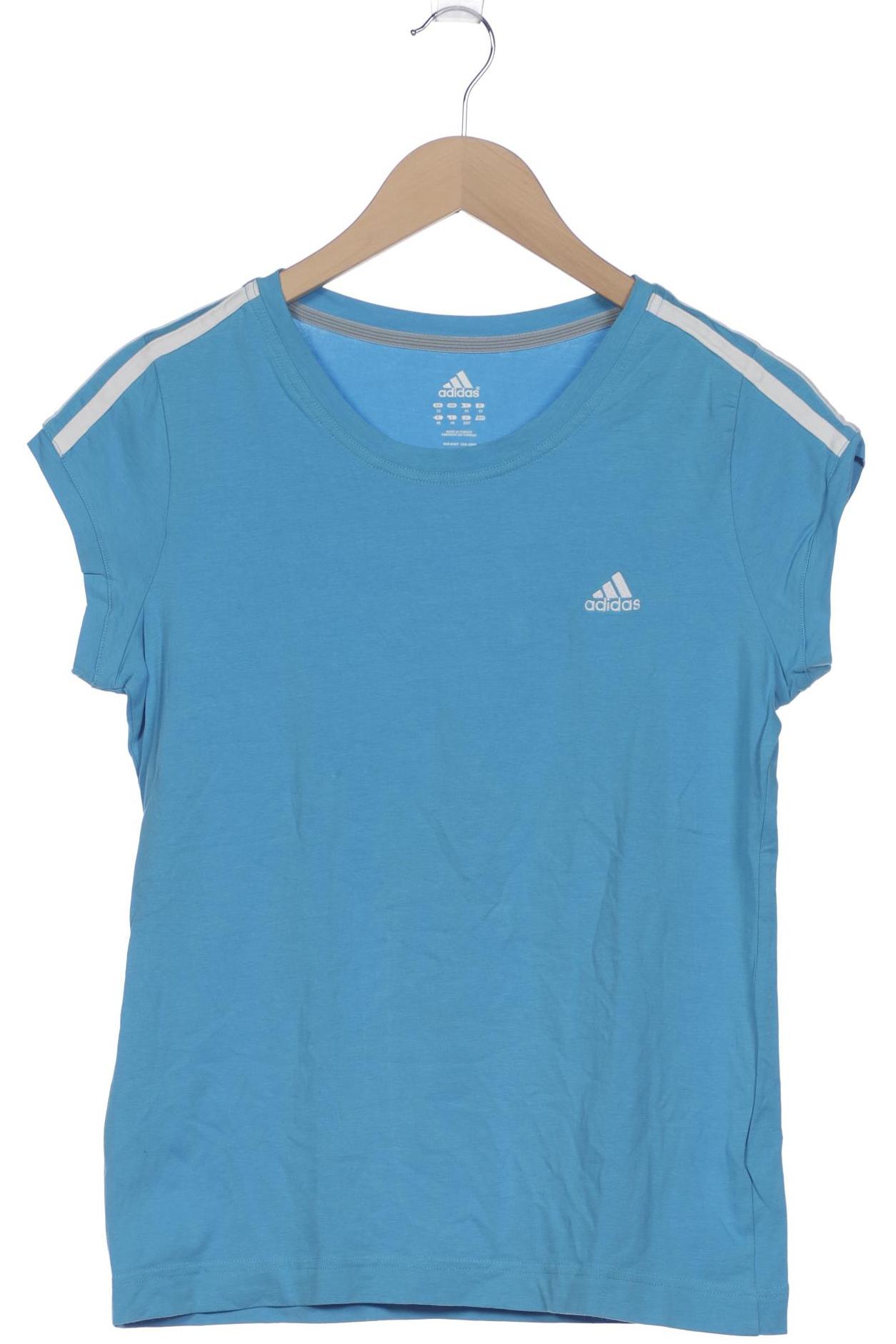 

adidas Damen T-Shirt, blau, Gr. 42