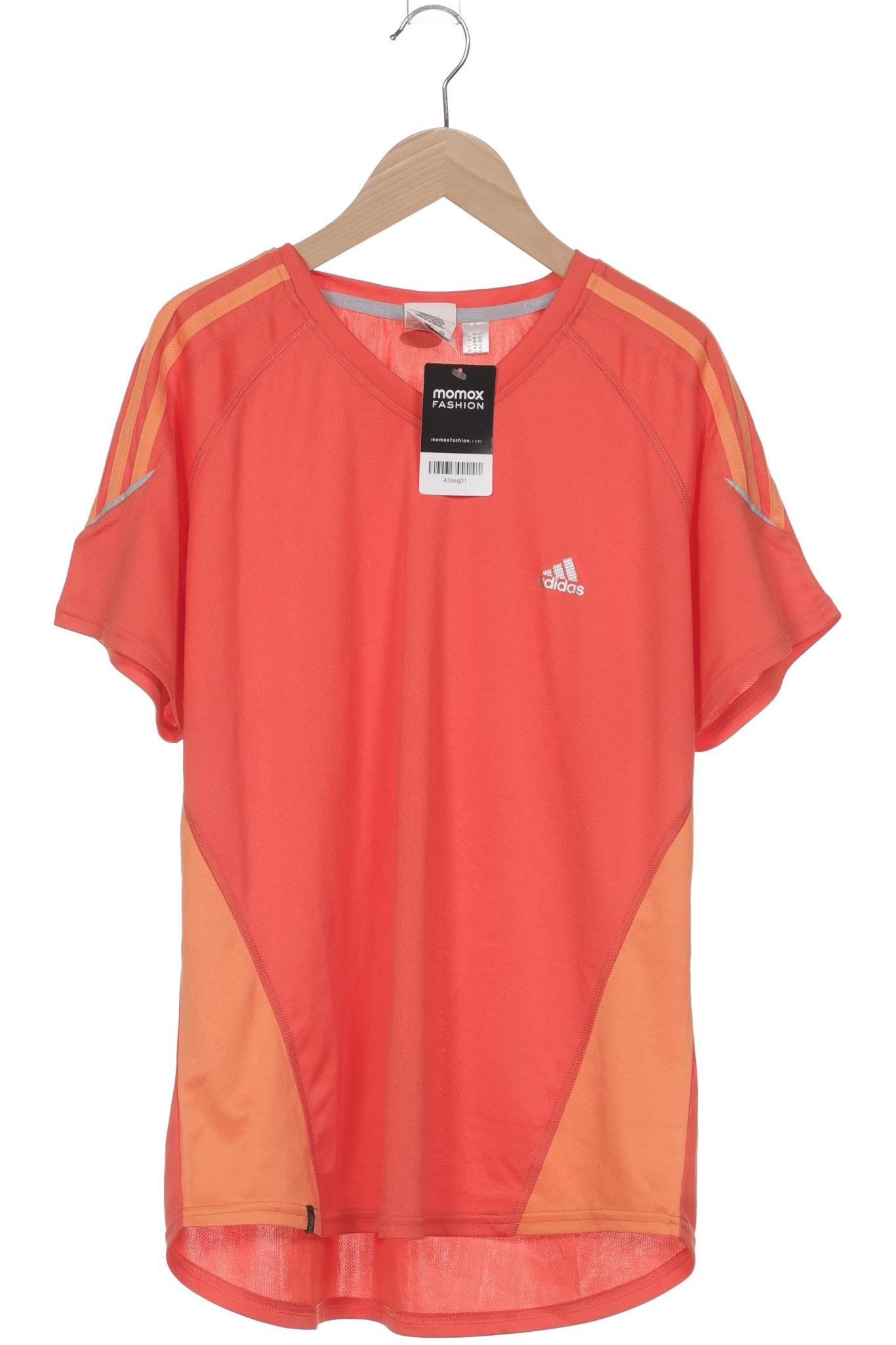 

adidas Damen T-Shirt, orange, Gr. 48