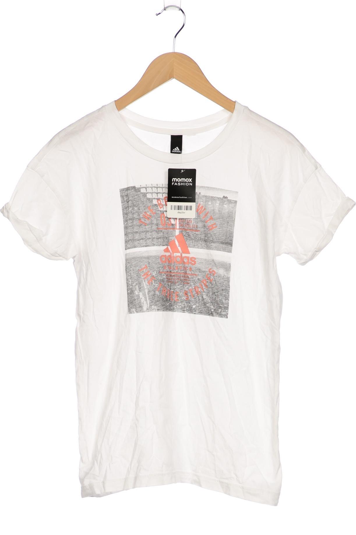 

adidas Damen T-Shirt, weiß, Gr. 42