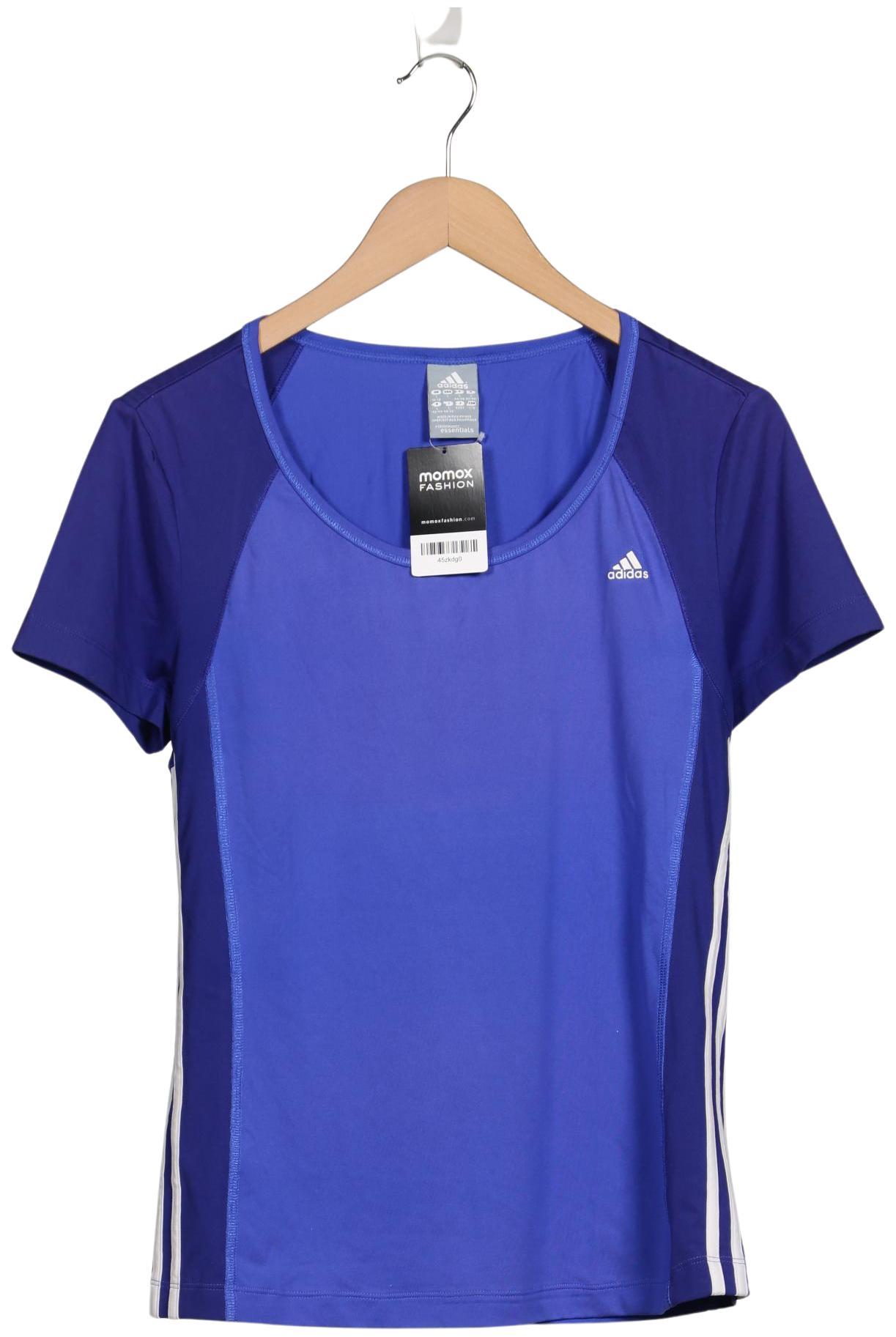 

adidas Damen T-Shirt, blau, Gr. 42