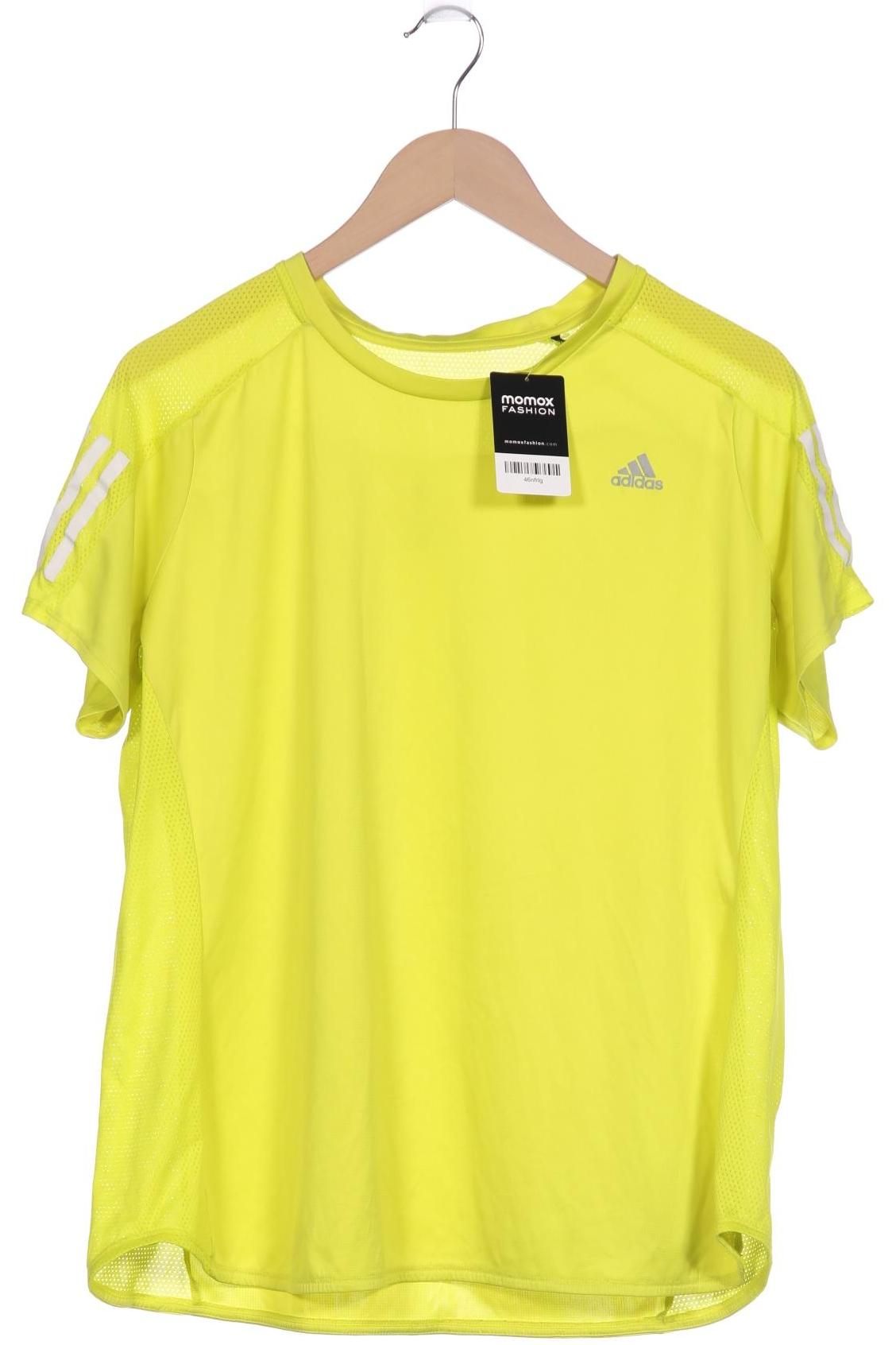 

adidas Damen T-Shirt, gelb, Gr. 46