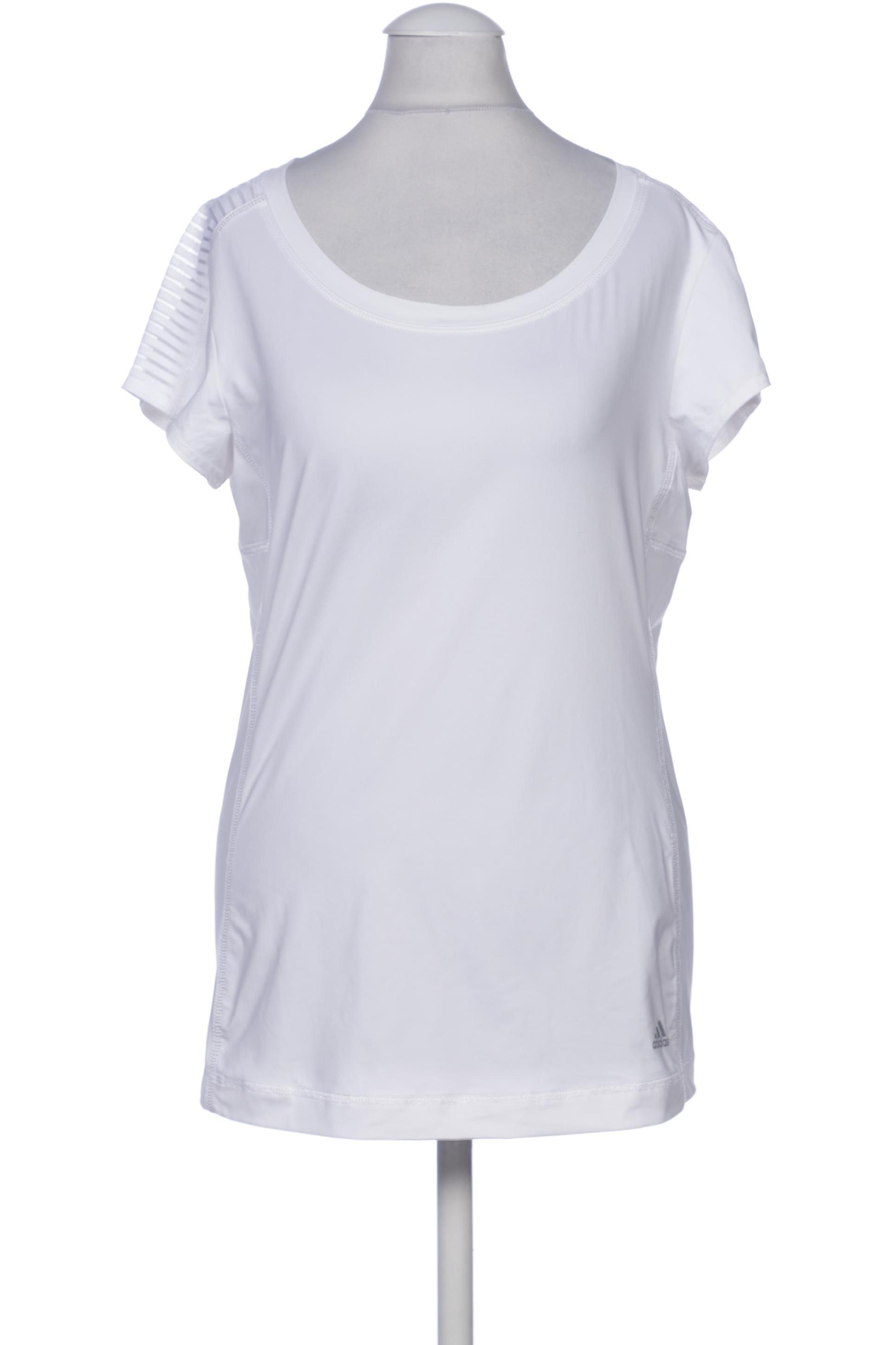 

adidas Damen T-Shirt, weiß, Gr. 36