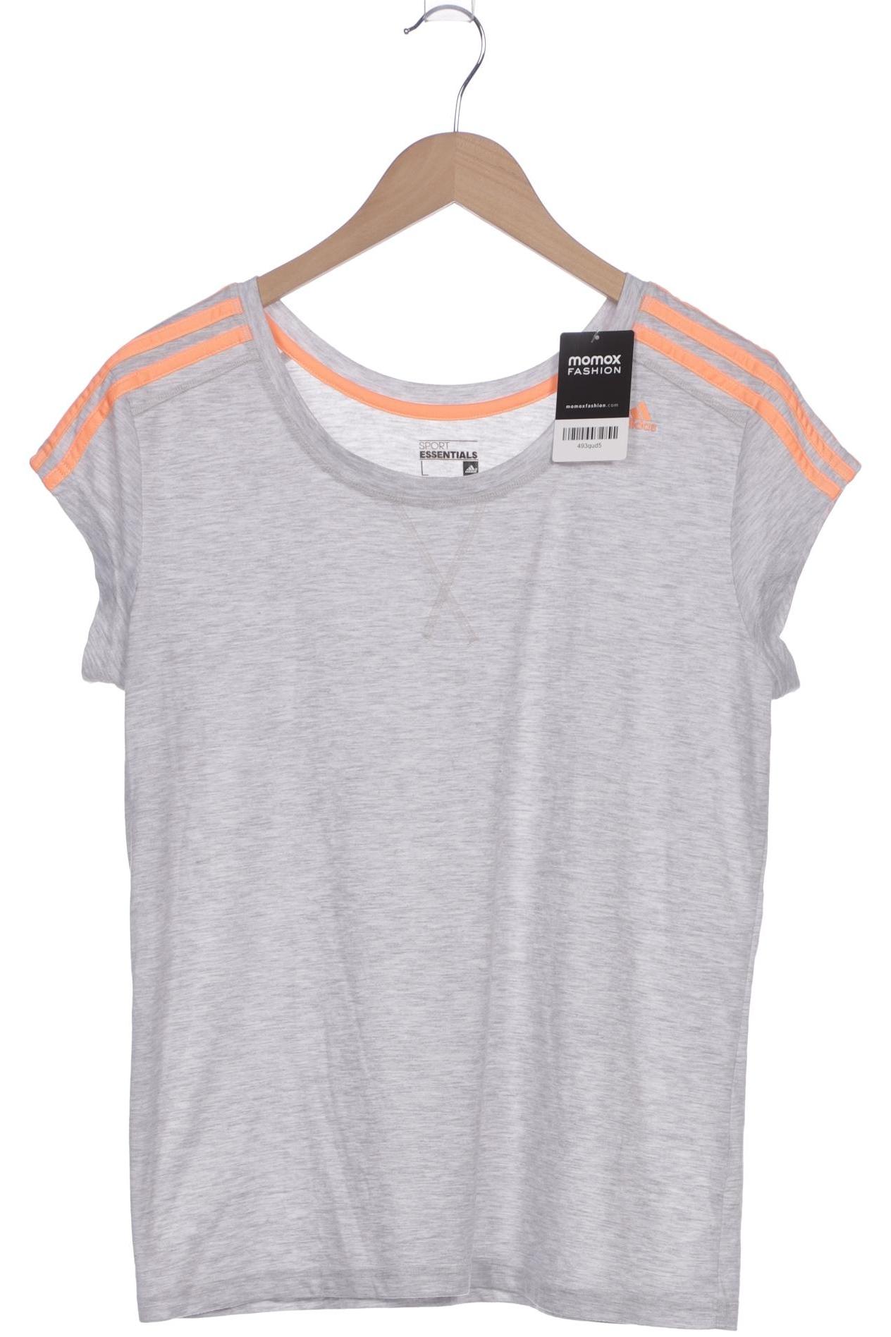 

adidas Damen T-Shirt, grau, Gr. 42