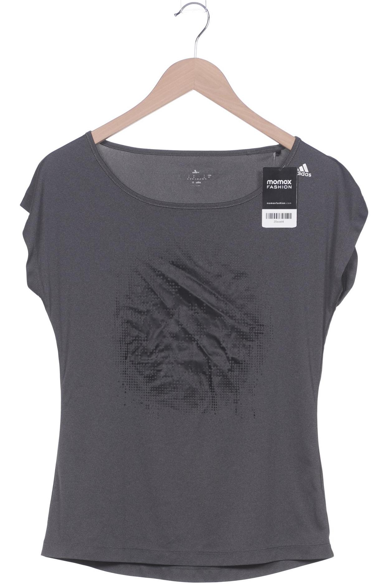 

adidas Damen T-Shirt, grau, Gr. 36
