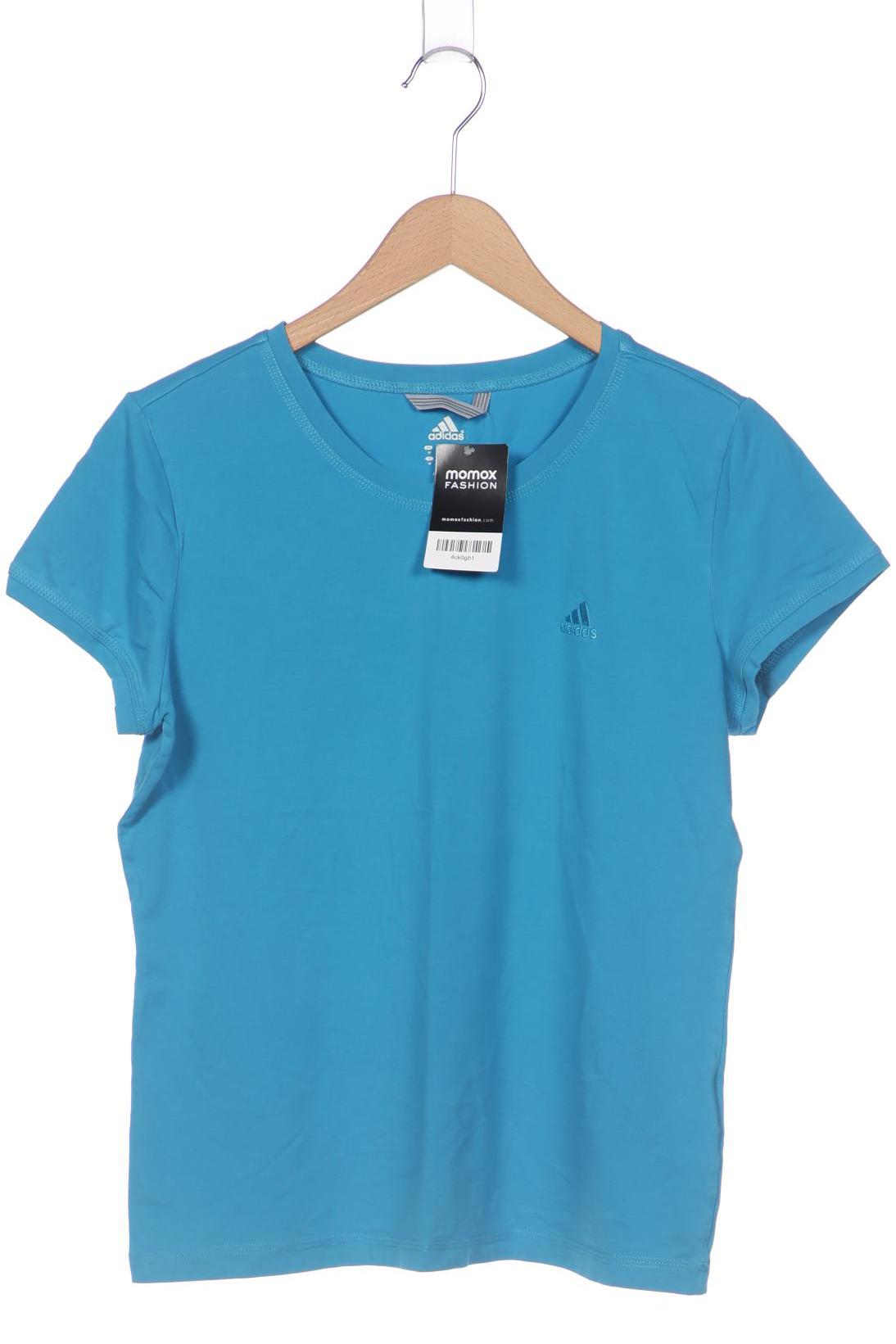 

adidas Damen T-Shirt, blau, Gr. 44