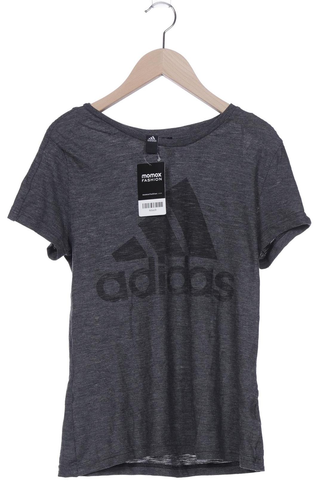 

adidas Damen T-Shirt, grau, Gr. 36