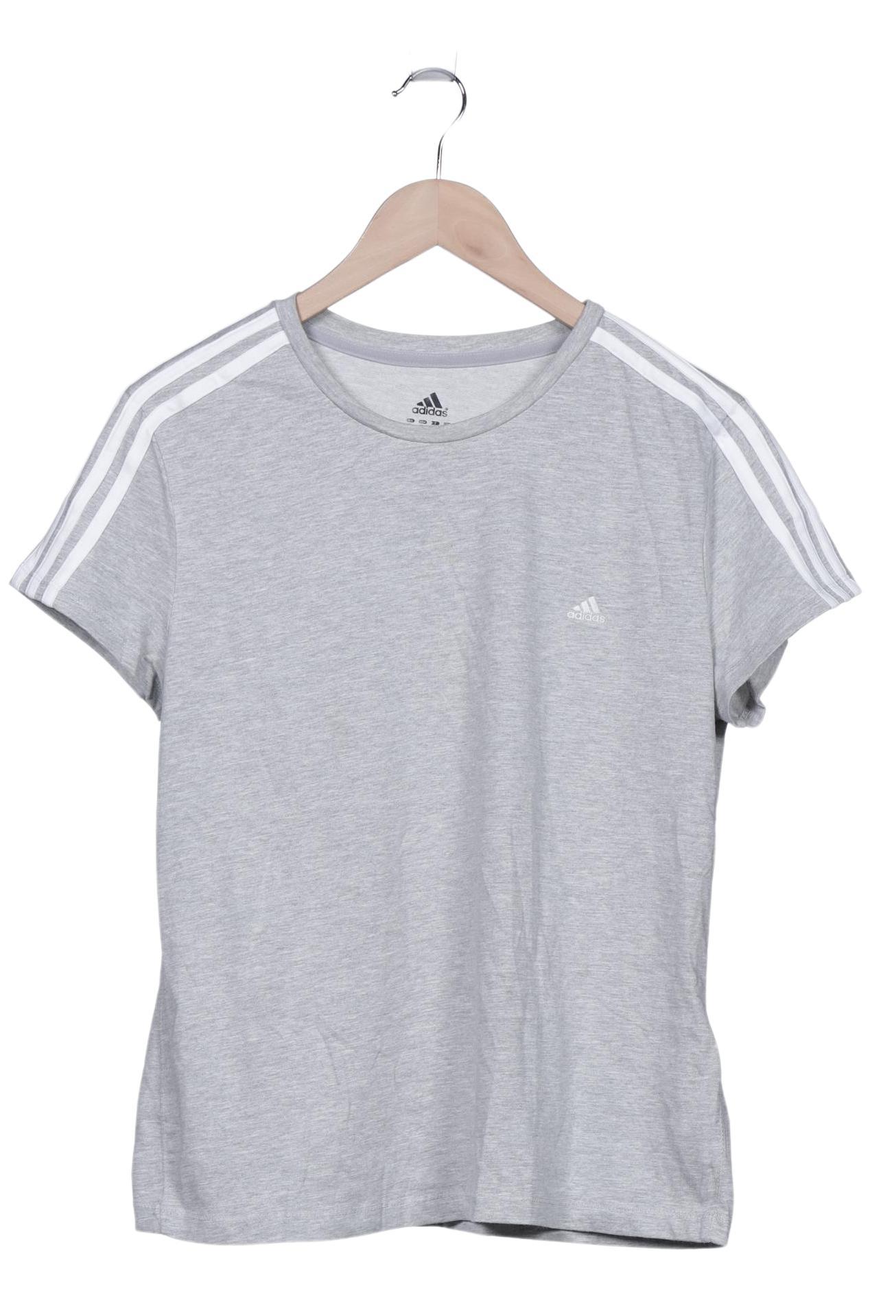 

adidas Damen T-Shirt, grau, Gr. 44
