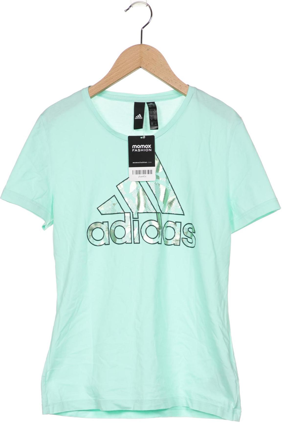 

adidas Damen T-Shirt, hellgrün