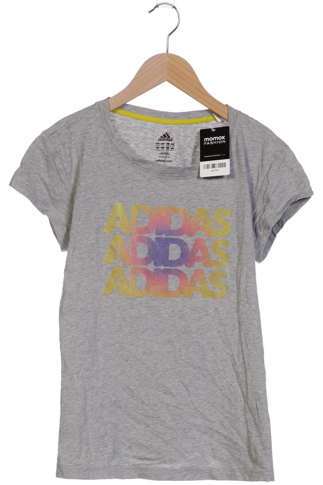 

adidas Damen T-Shirt, grau, Gr. 38