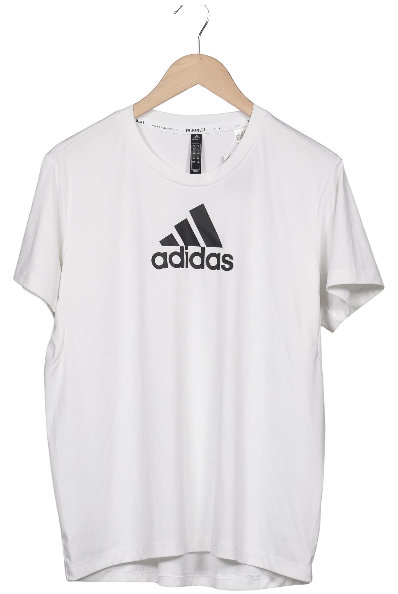 

adidas Damen T-Shirt, weiß, Gr. 44