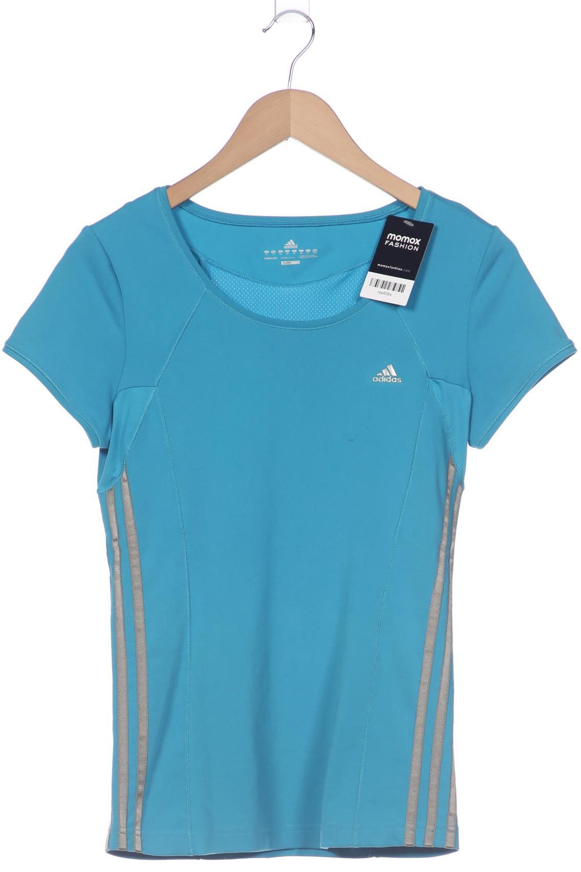 

adidas Damen T-Shirt, blau, Gr. 40