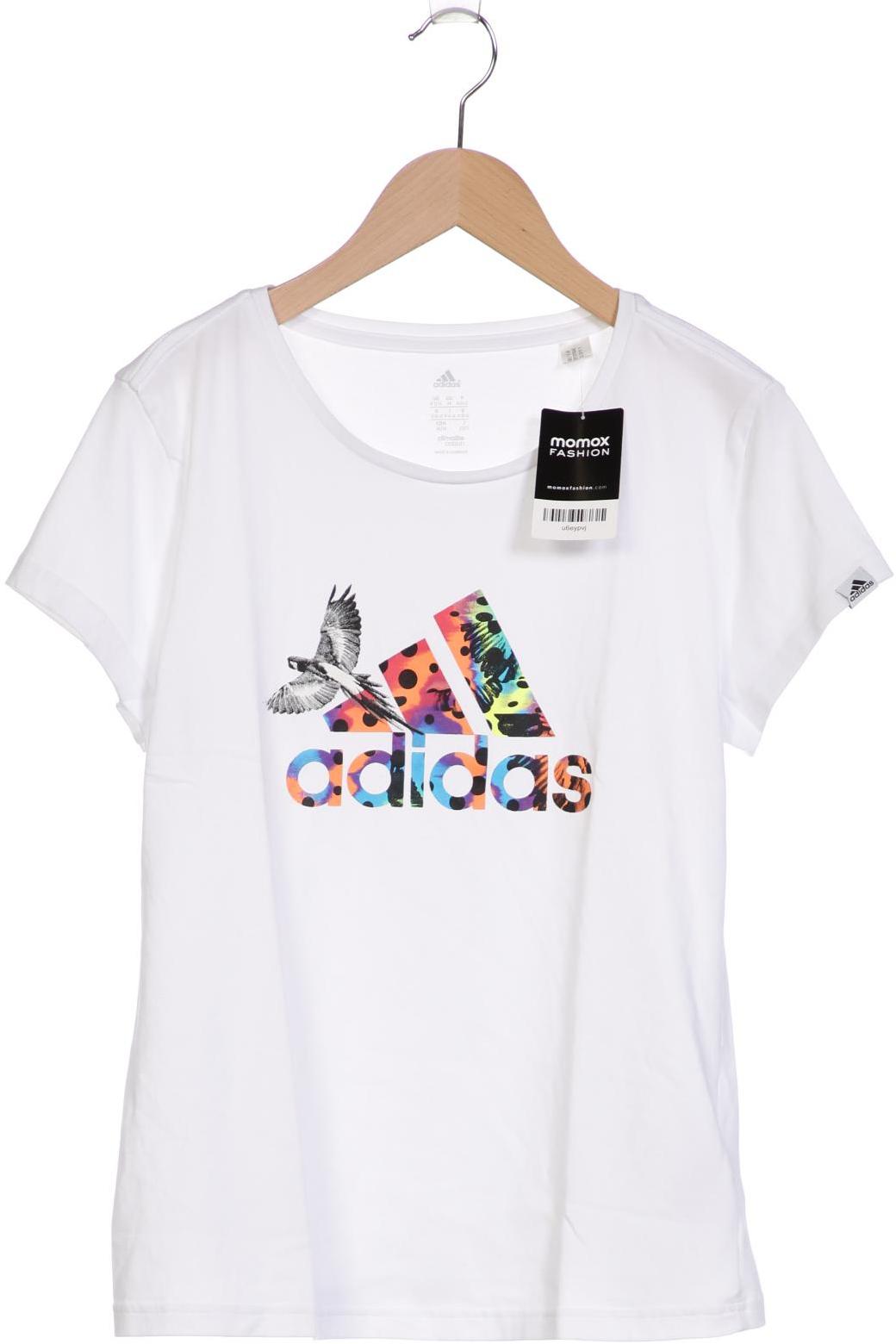 

adidas Damen T-Shirt, weiß, Gr. 38