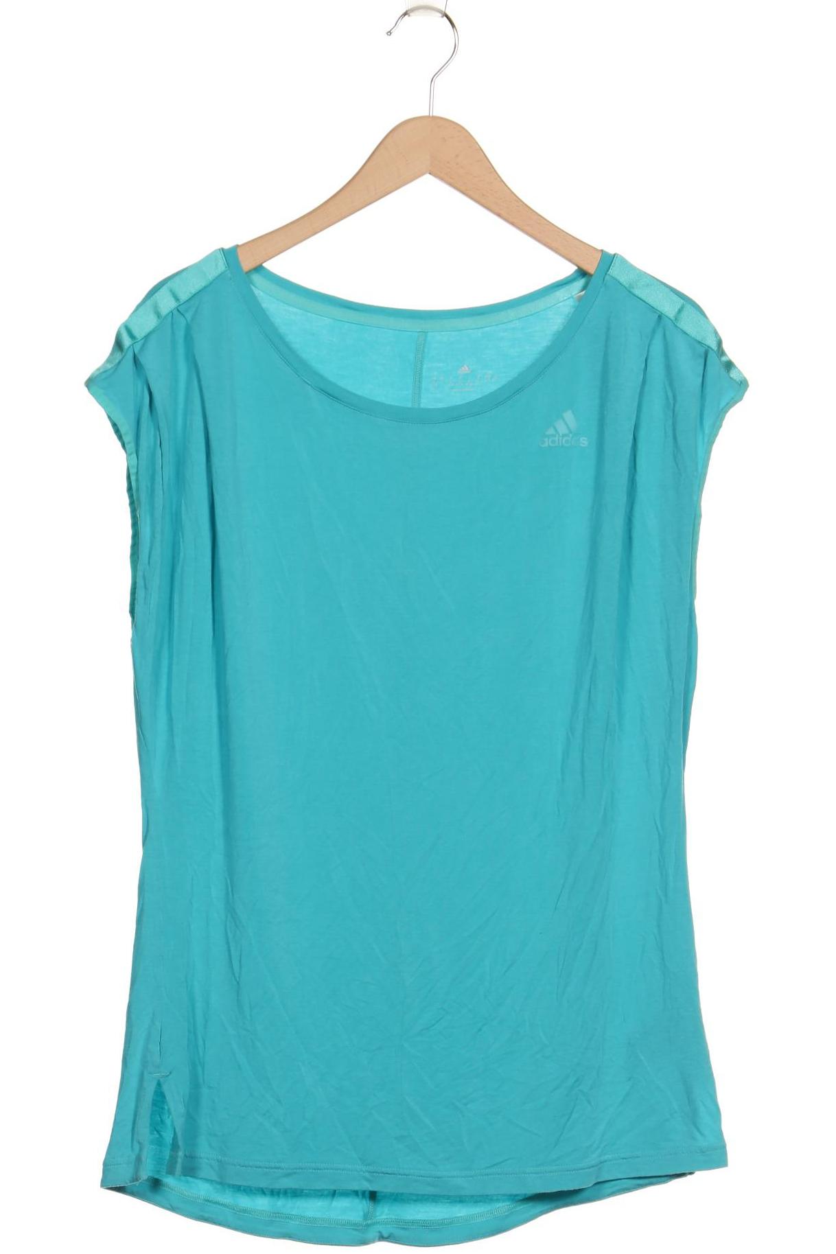 

adidas Damen T-Shirt, türkis, Gr. 42