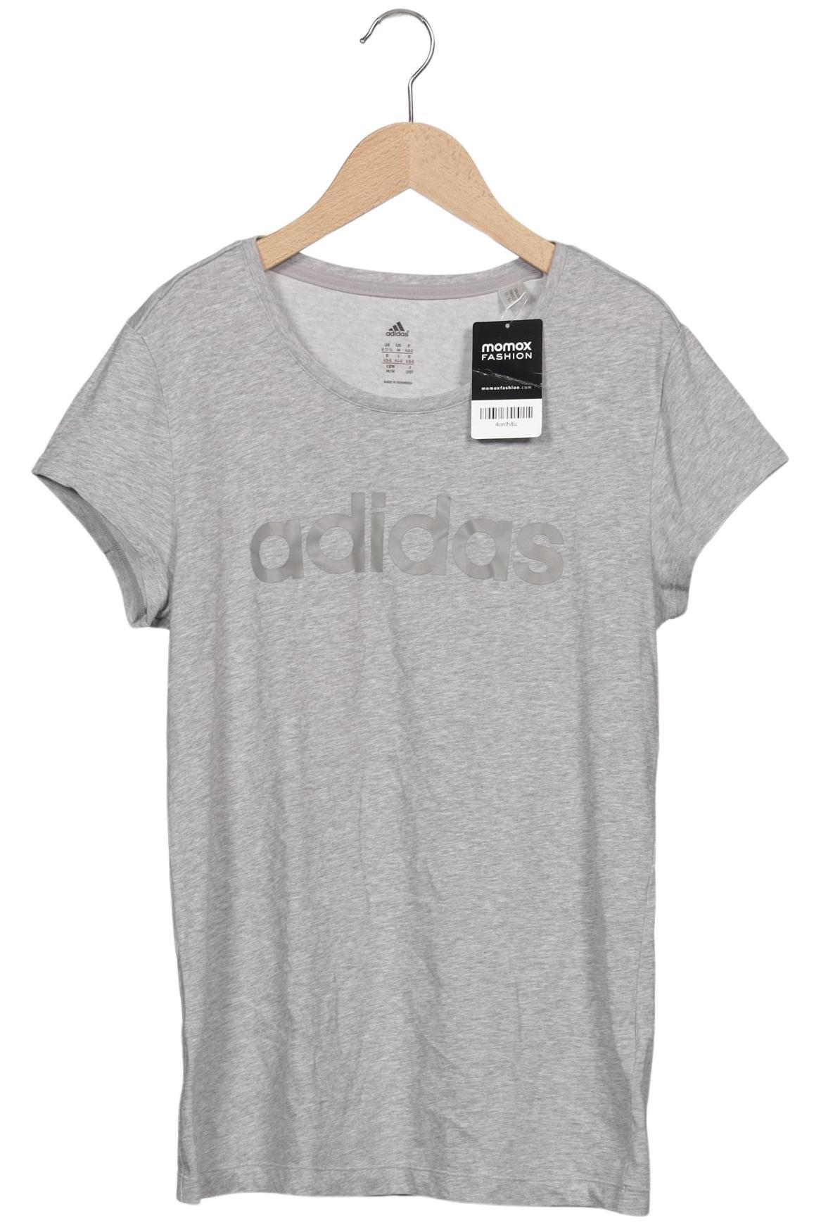 

adidas Damen T-Shirt, grau, Gr. 38