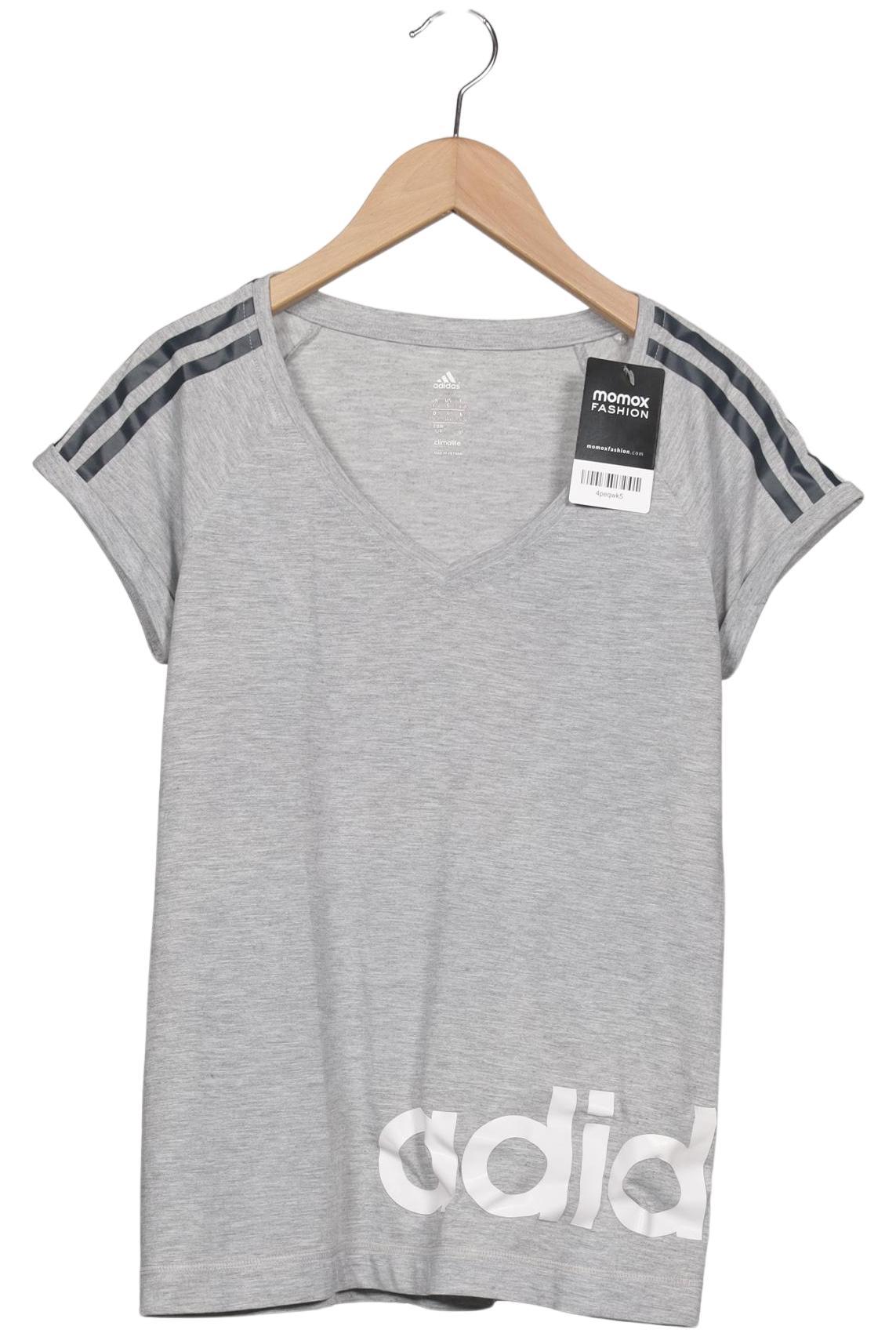 

adidas Damen T-Shirt, grau, Gr. 36