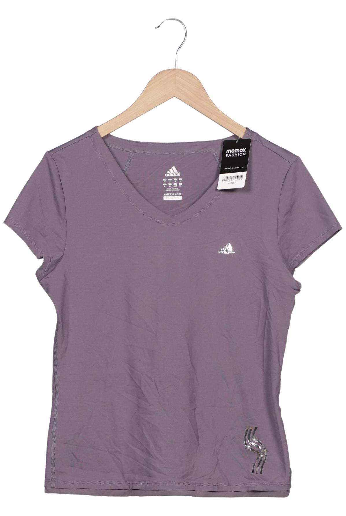 

adidas Damen T-Shirt, flieder, Gr. 44