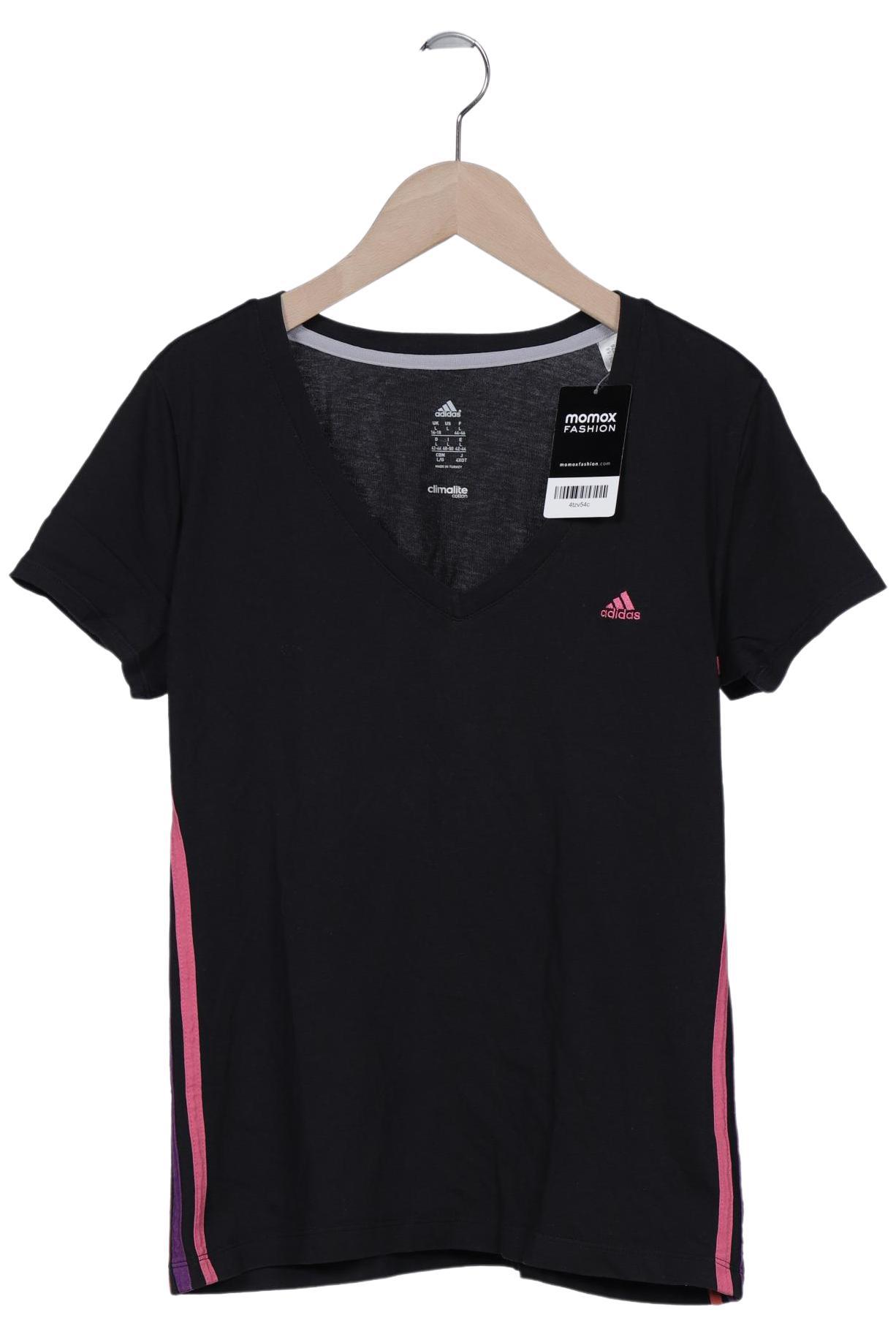 

adidas Damen T-Shirt, schwarz, Gr. 42