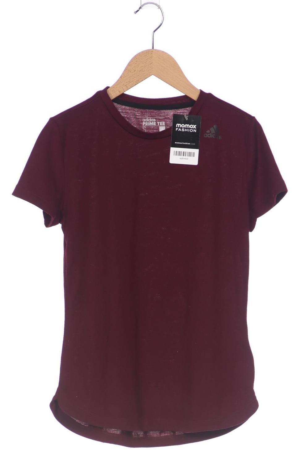 

adidas Damen T-Shirt, bordeaux, Gr. 36