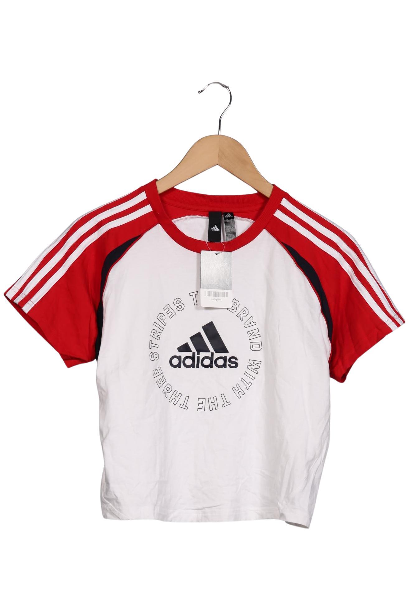 

adidas Damen T-Shirt, weiß, Gr. 38