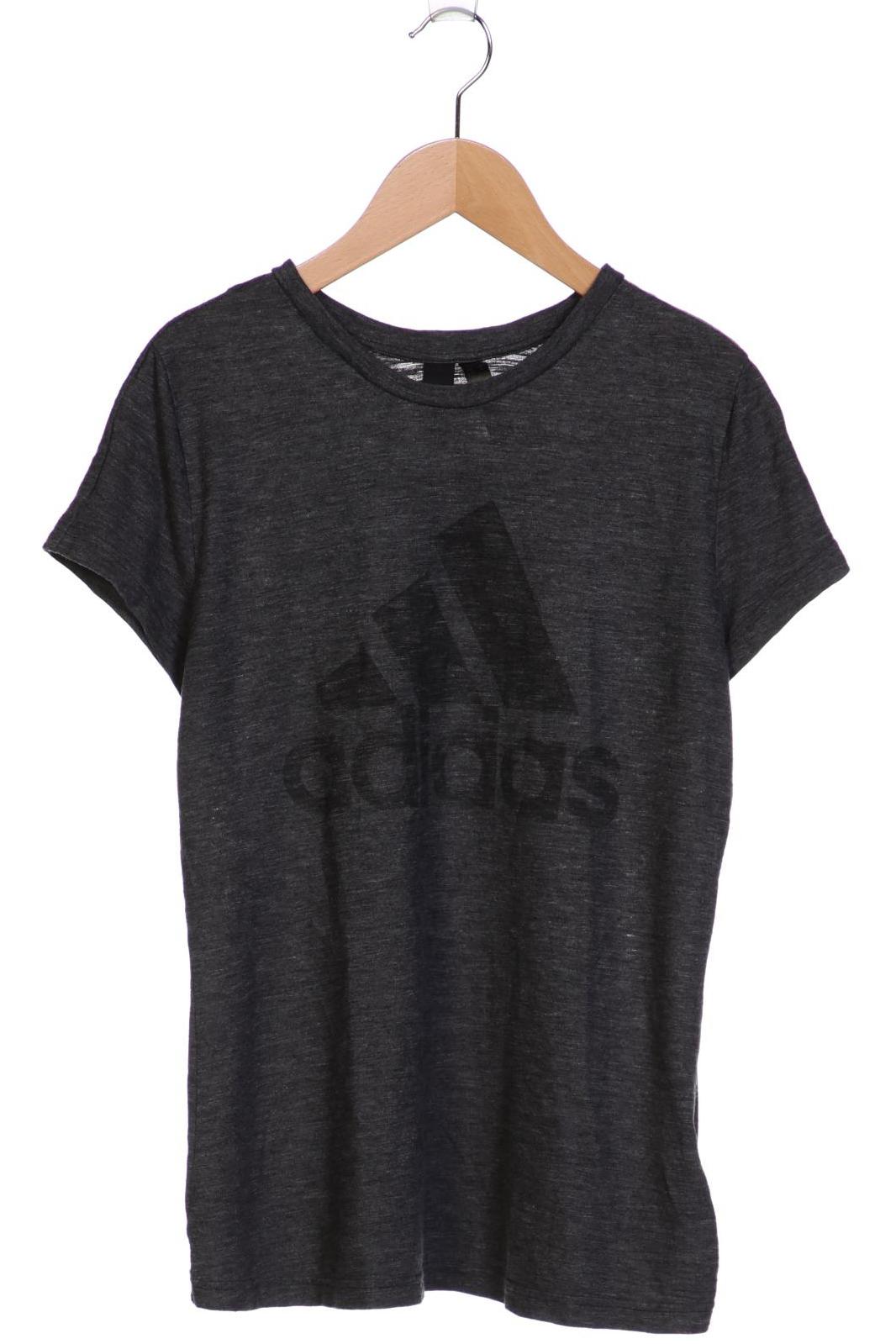 

adidas Damen T-Shirt, grau, Gr. 38