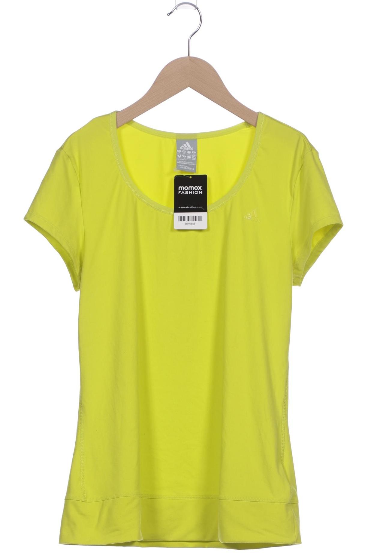 

adidas Damen T-Shirt, gelb, Gr. 38