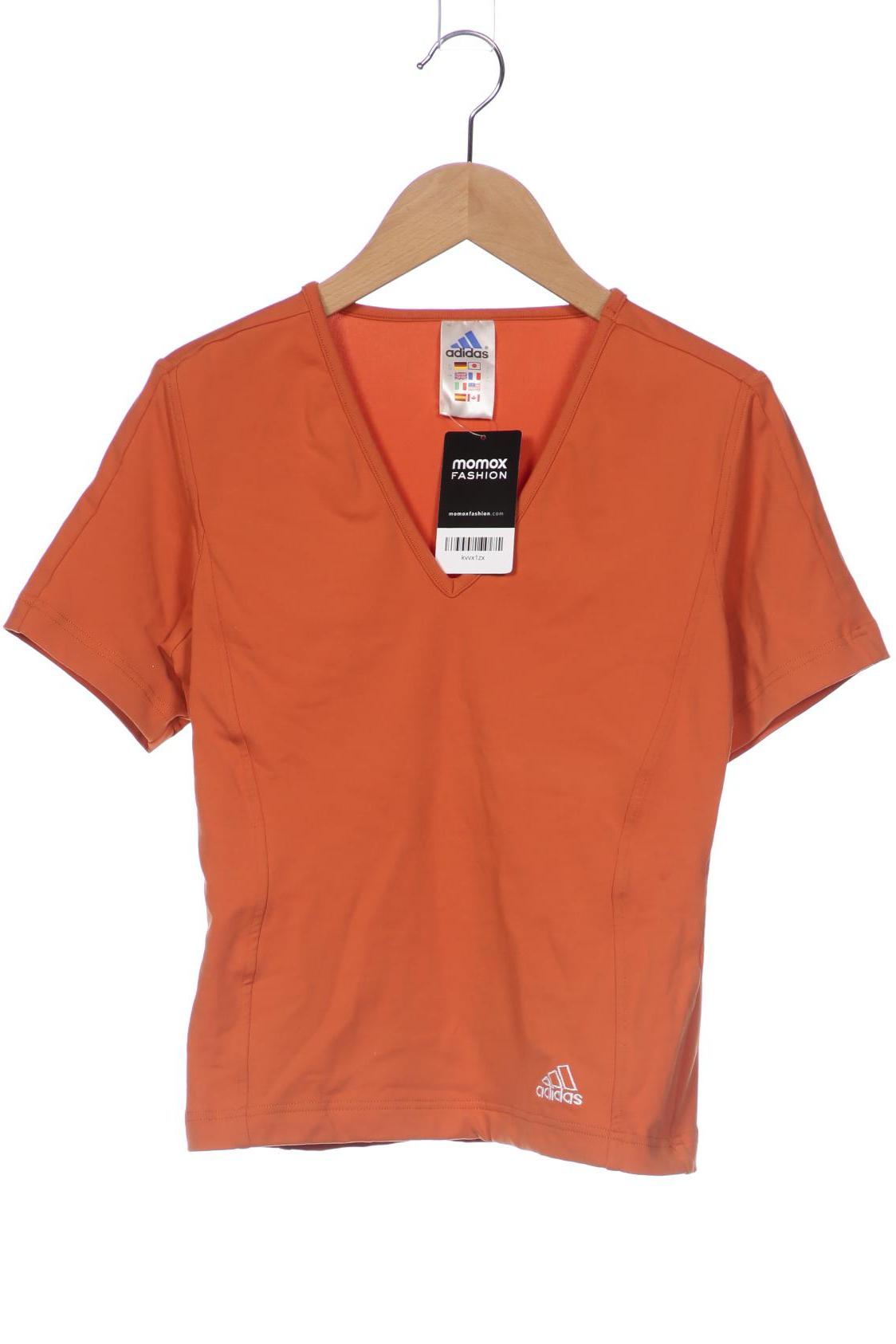 

adidas Damen T-Shirt, orange, Gr. 38