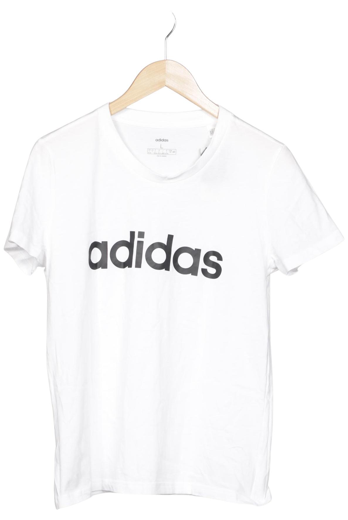 

adidas Damen T-Shirt, weiß, Gr. 42