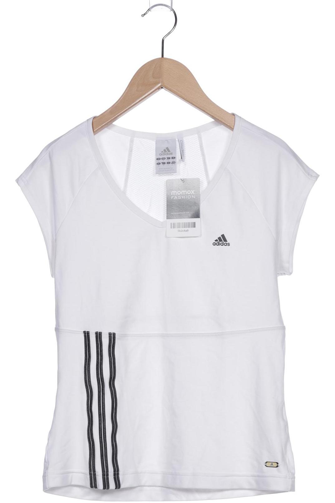 

adidas Damen T-Shirt, weiß, Gr. 40