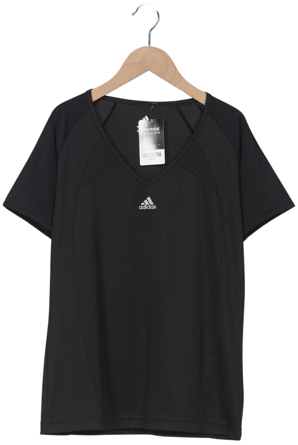 

adidas Damen T-Shirt, schwarz, Gr. 44