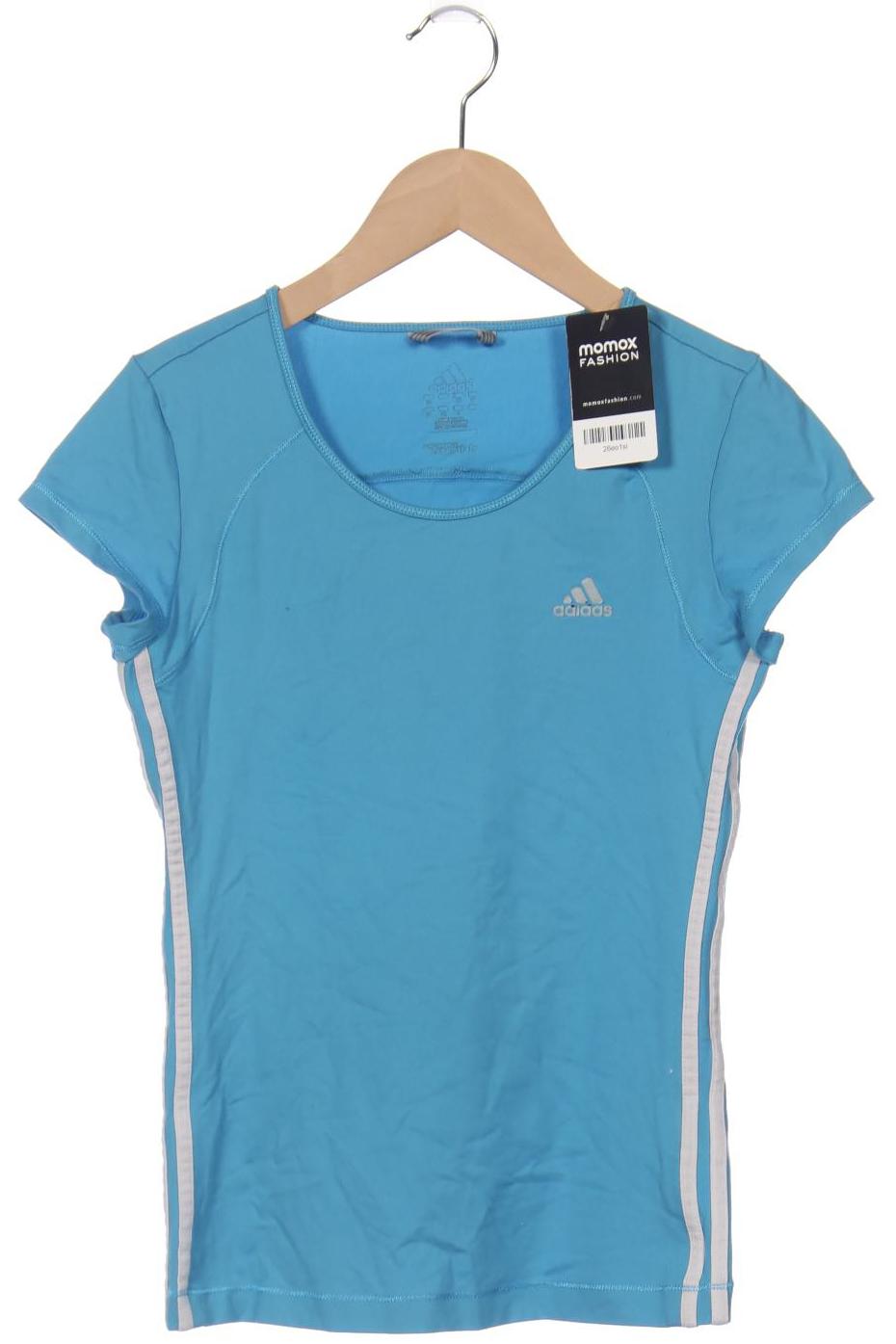 

adidas Damen T-Shirt, blau, Gr. 32