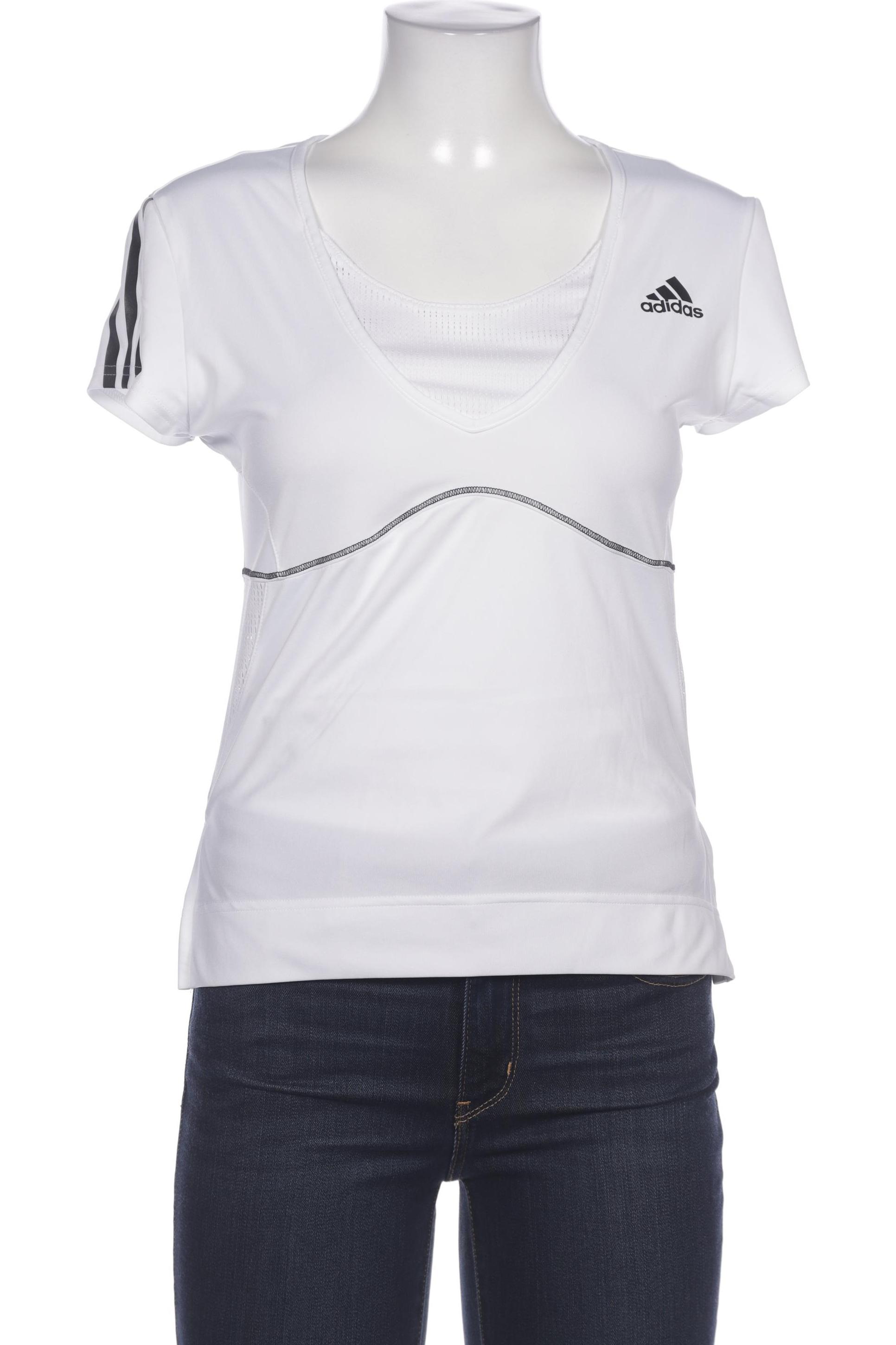 

adidas Damen T-Shirt, weiß, Gr. 40