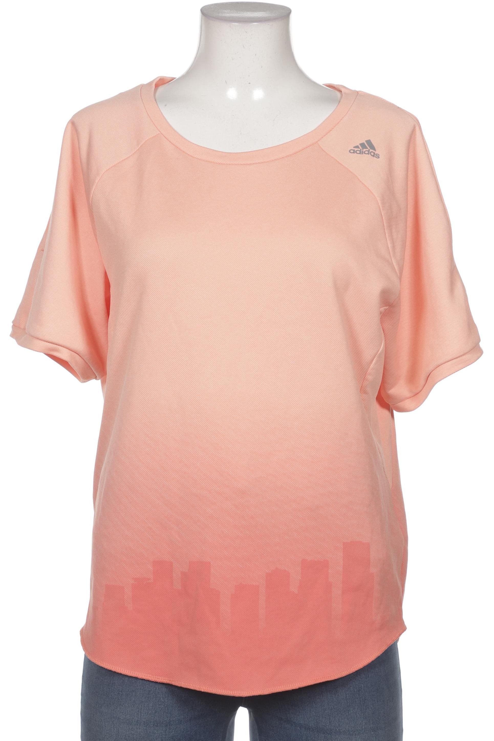 

adidas Damen T-Shirt, orange, Gr. 40