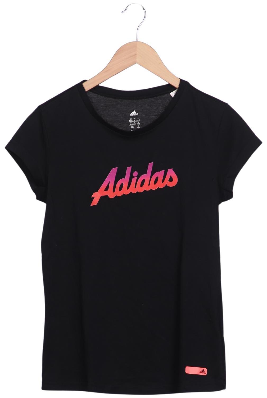 

adidas Damen T-Shirt, schwarz, Gr. 38