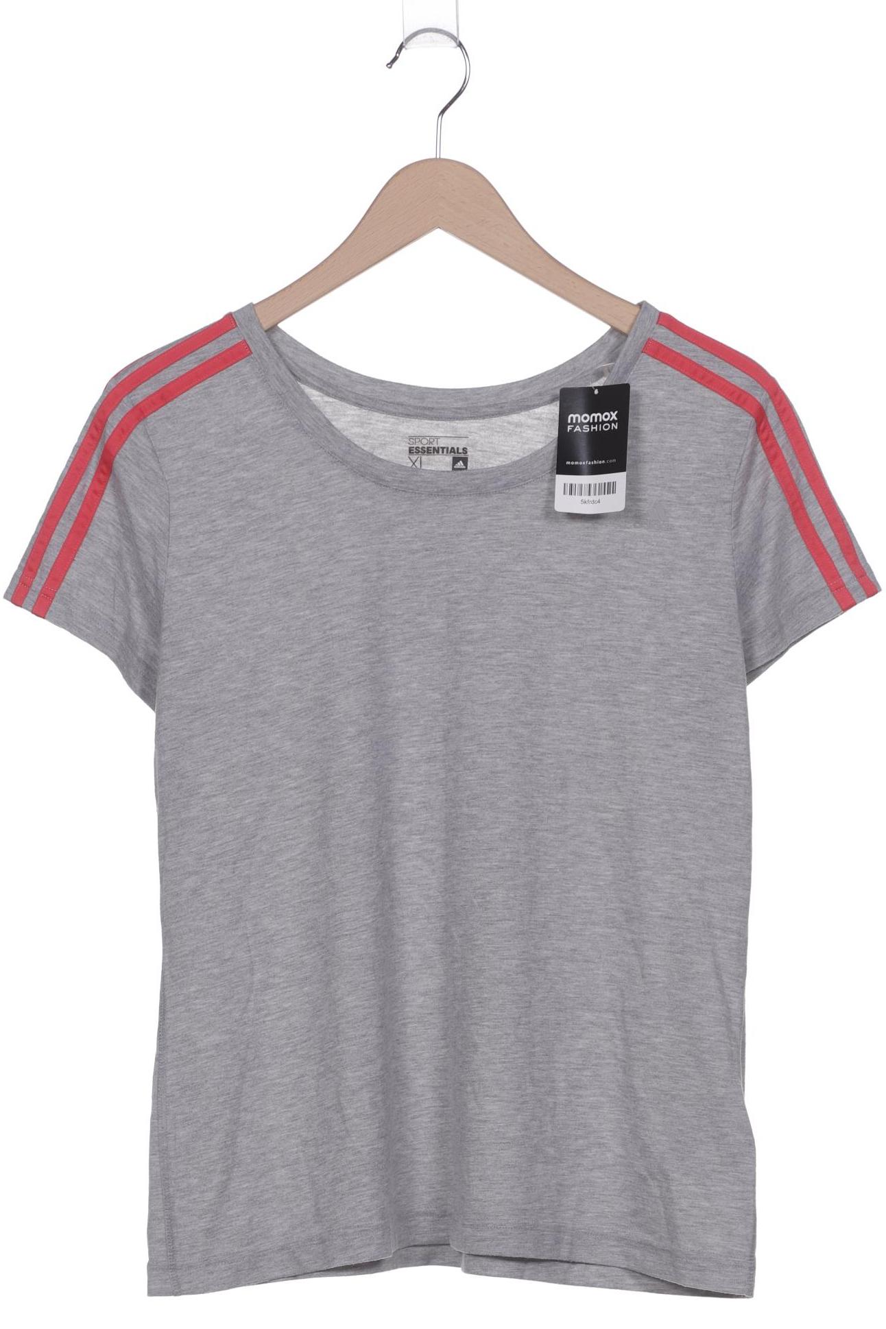 

adidas Damen T-Shirt, grau, Gr. 44