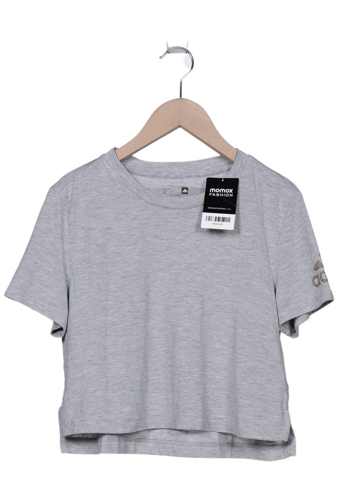 

adidas Damen T-Shirt, grau, Gr. 34