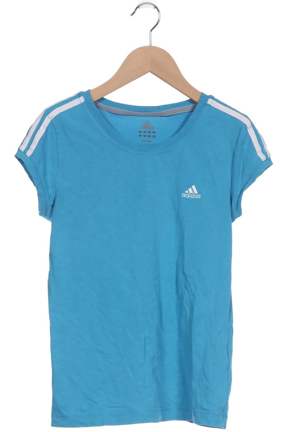 

adidas Damen T-Shirt, blau, Gr. 40